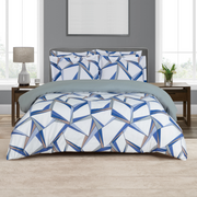 Tokyo Comfort Bed Linen Set - Blue - Twin