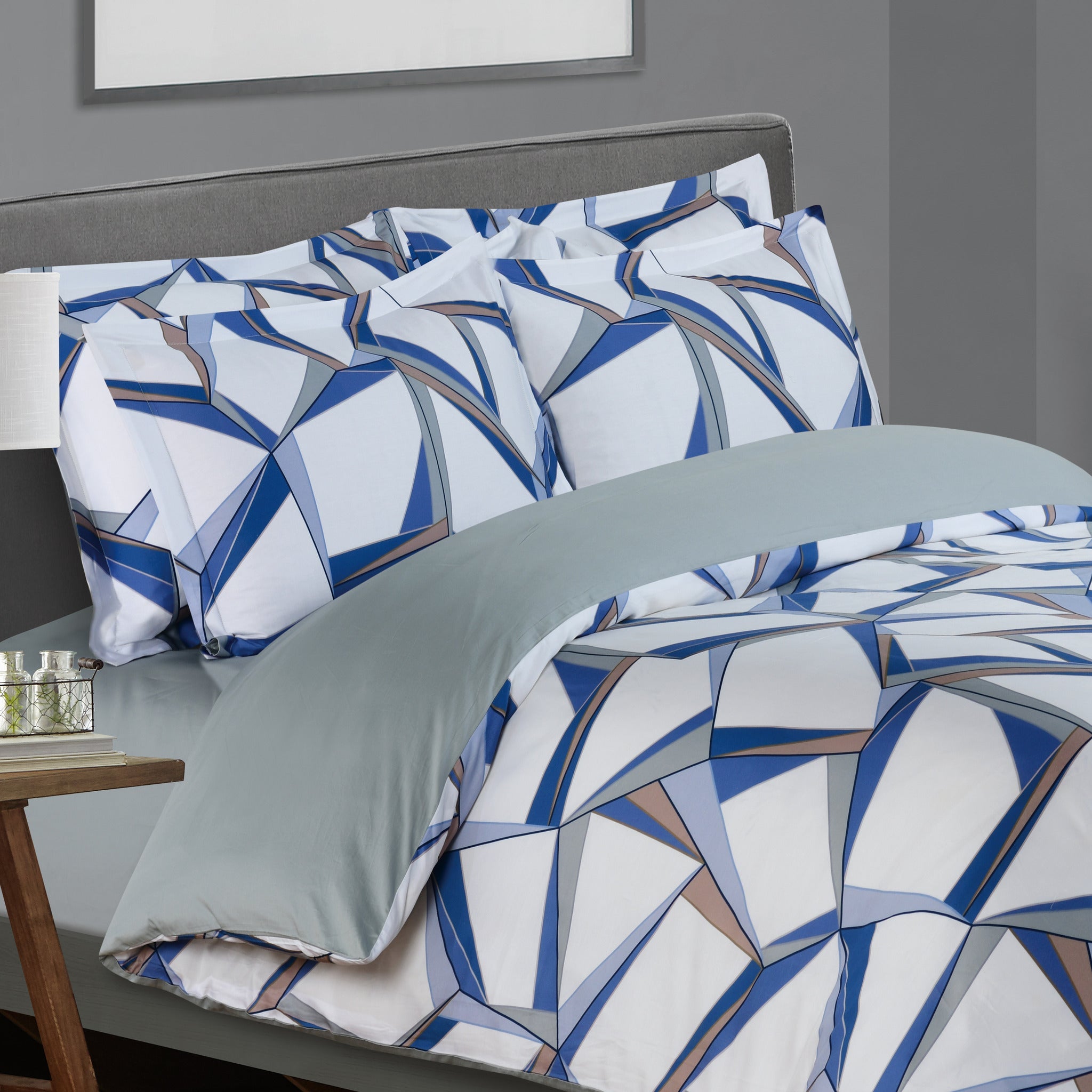 Tokyo Comfort Bed Linen Set - Blue - 48" Twin