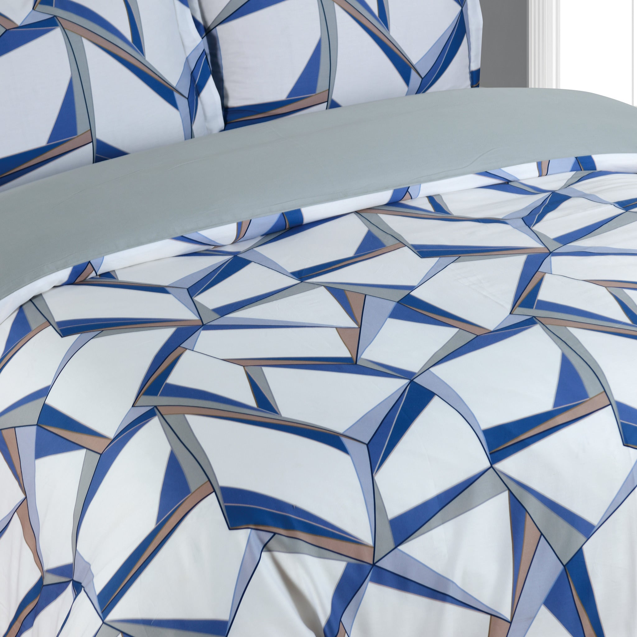 Tokyo Comfort Bed Linen Set - Blue - 48" Full