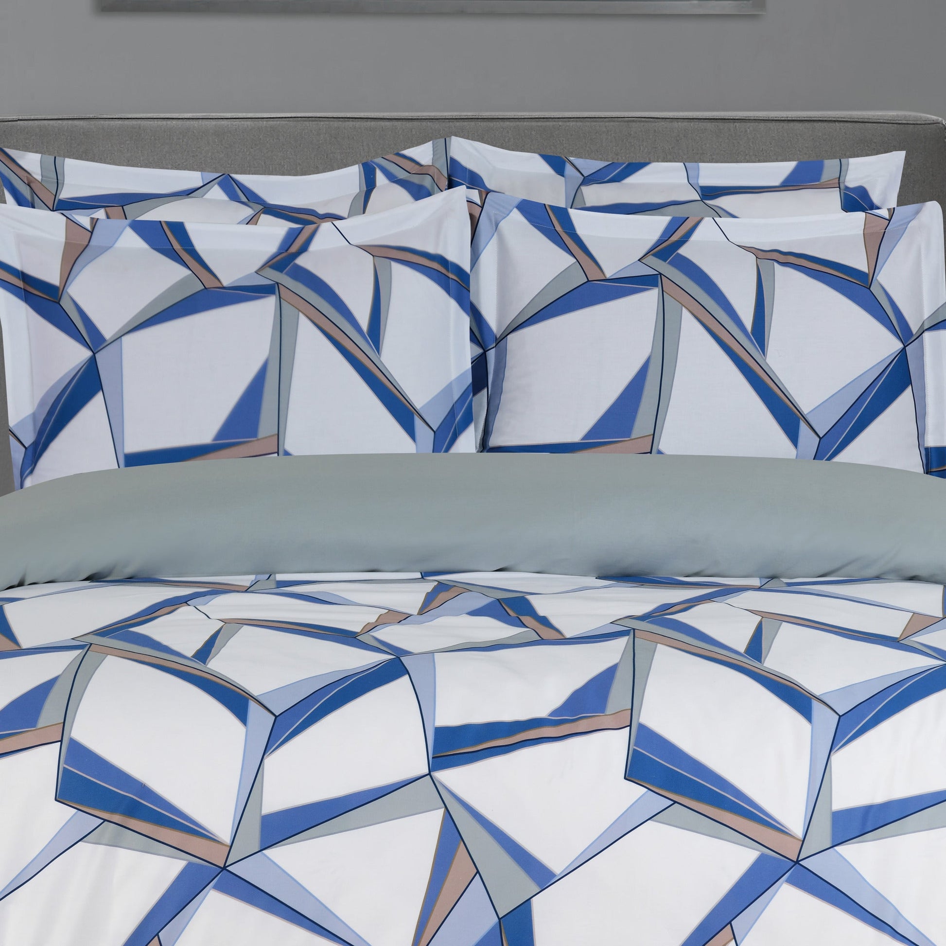 Tokyo Comfort Bed Linen Set - Blue - Full