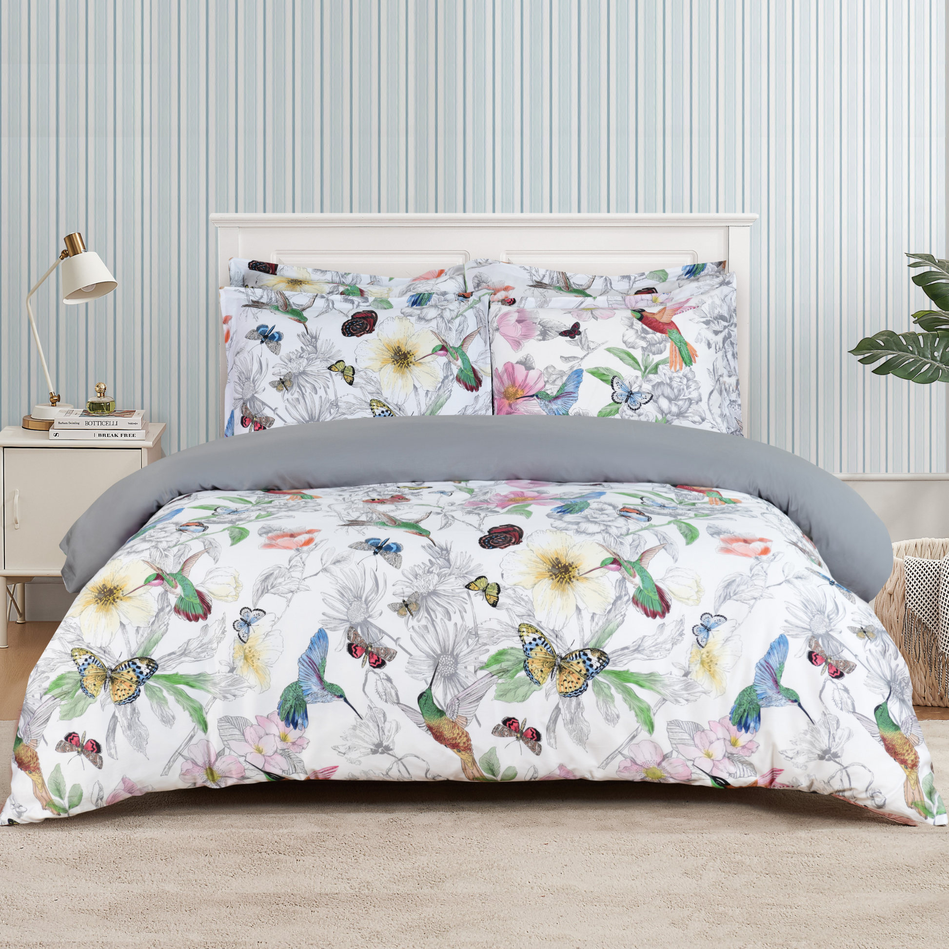 Birdsong Paradise Bed Linen Set - Twin