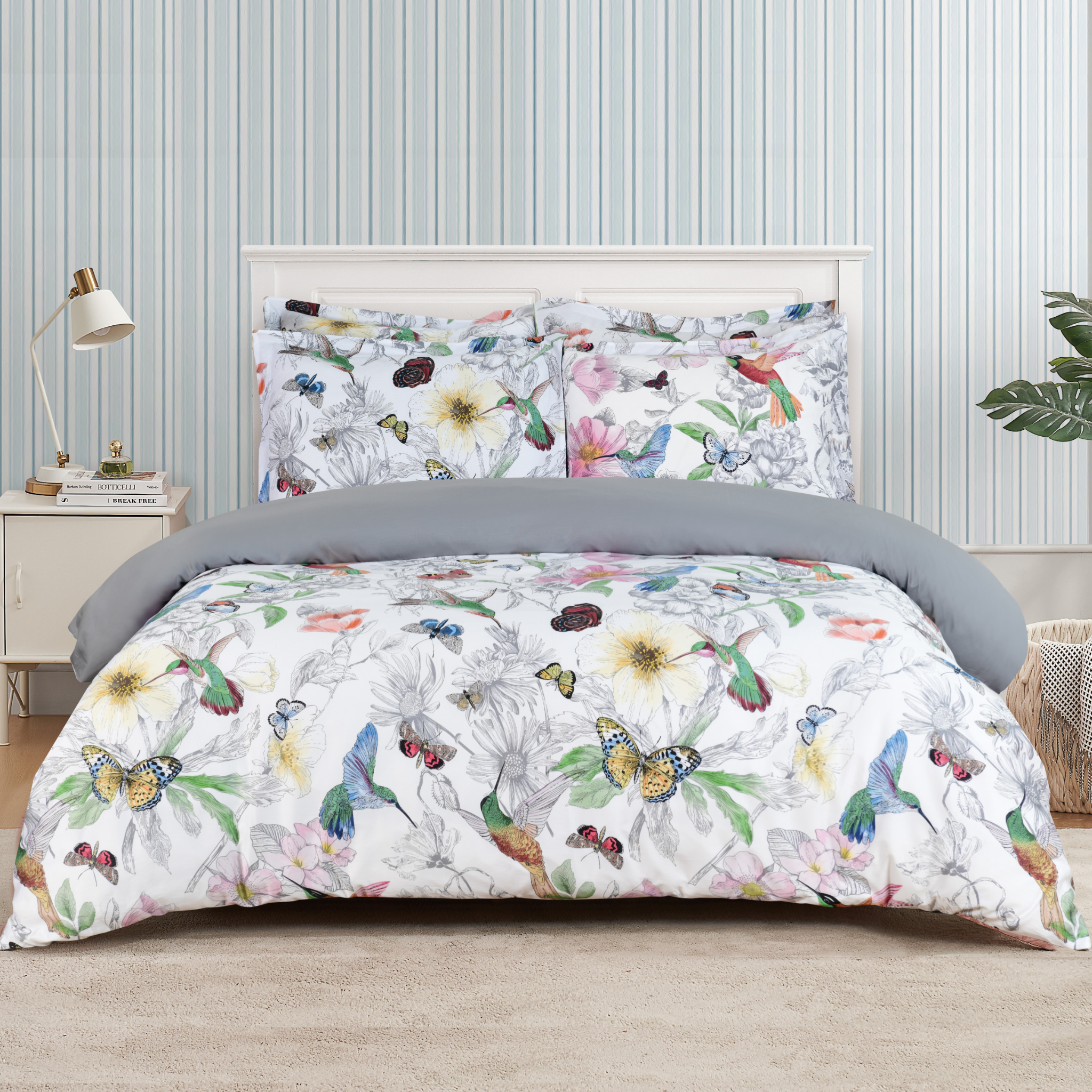 Birdsong Paradise Bed Linen Set - Twin