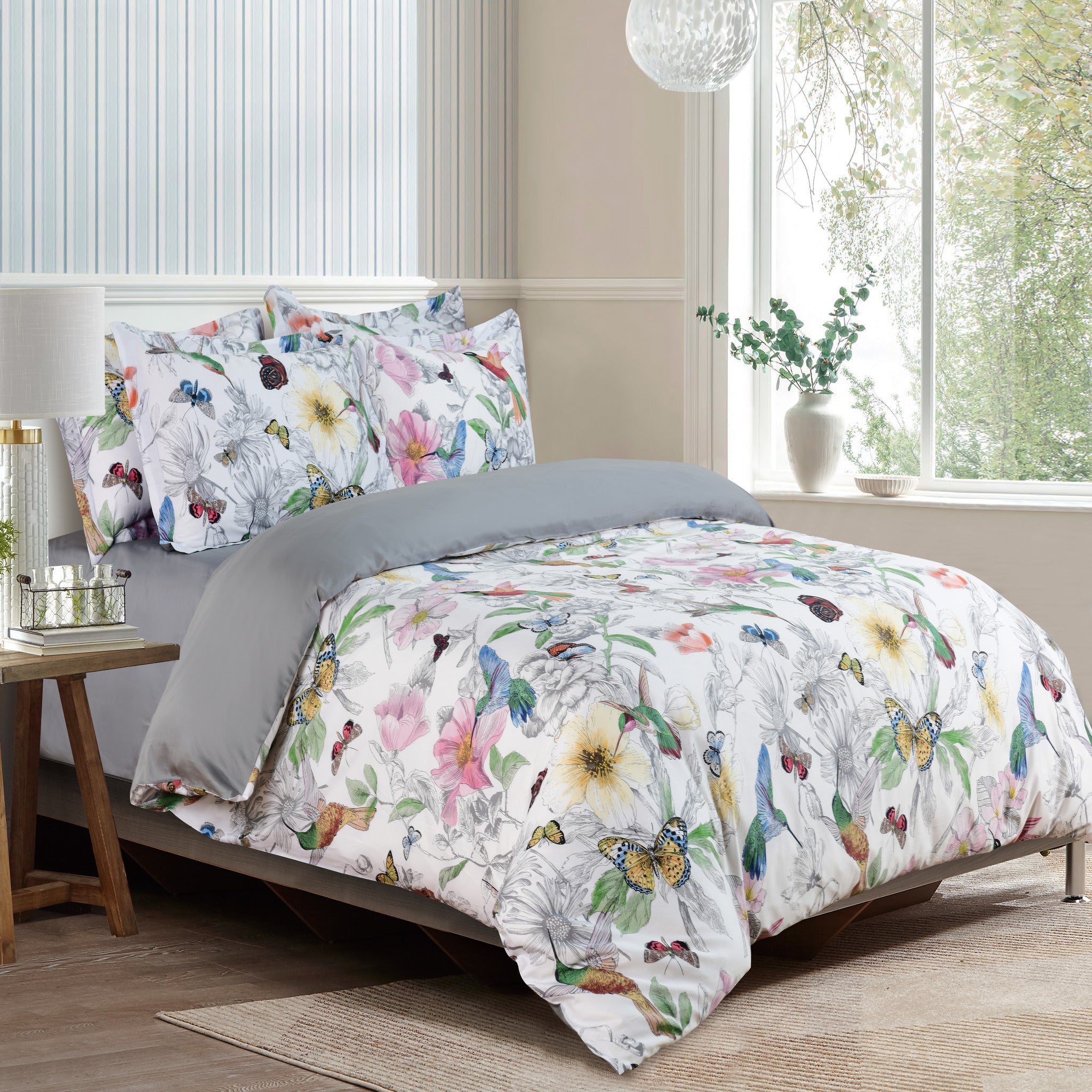 Birdsong Paradise Bed Linen Set - 44" Twin