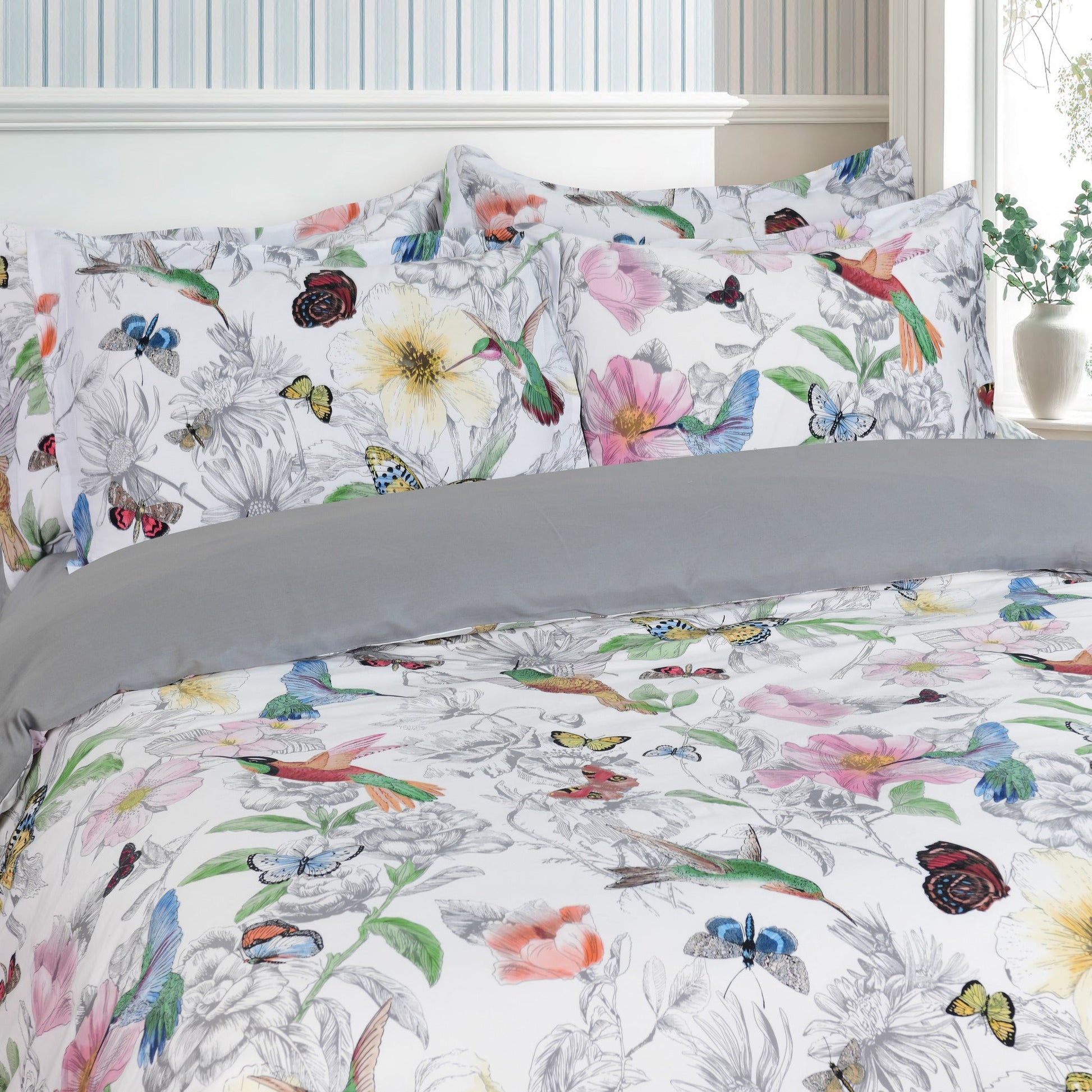 Birdsong Paradise Bed Linen Set - 48" Full