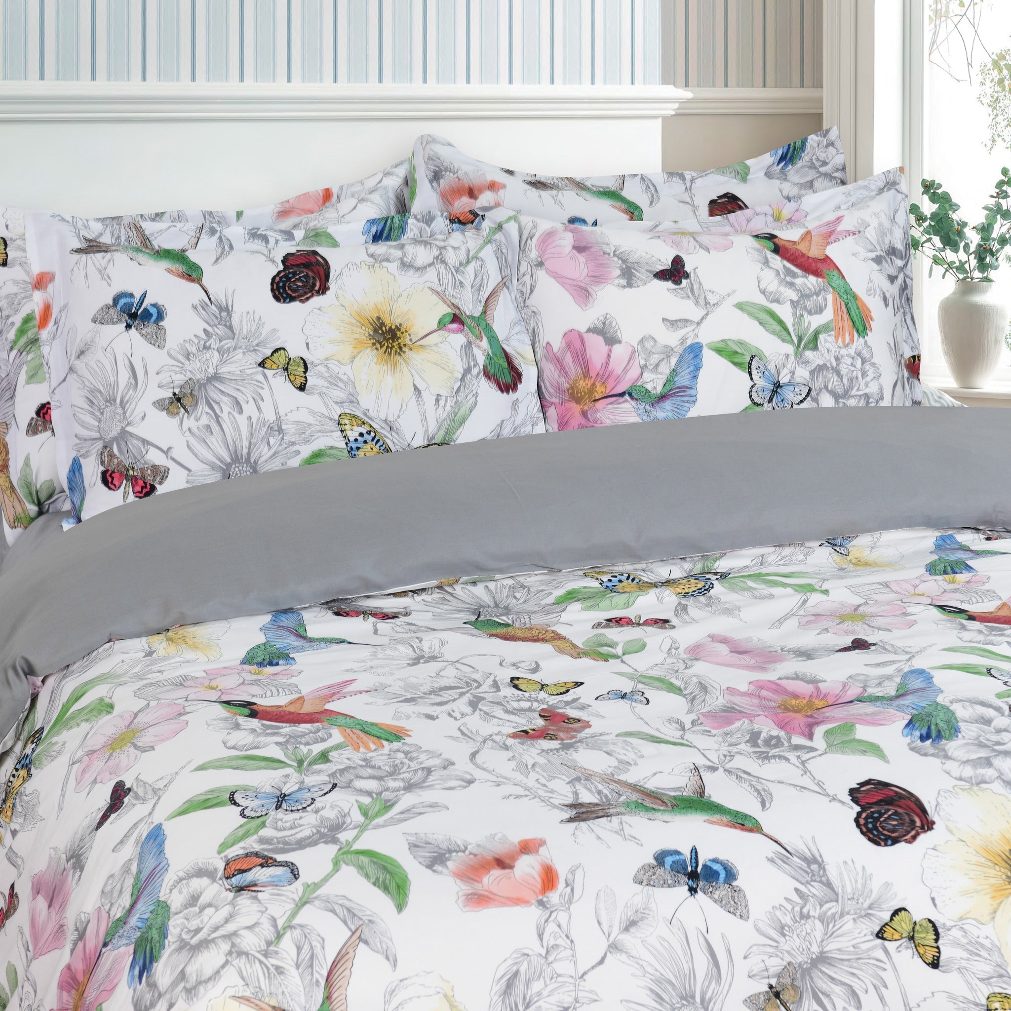 Birdsong Paradise Bed Linen Set - 48" Full