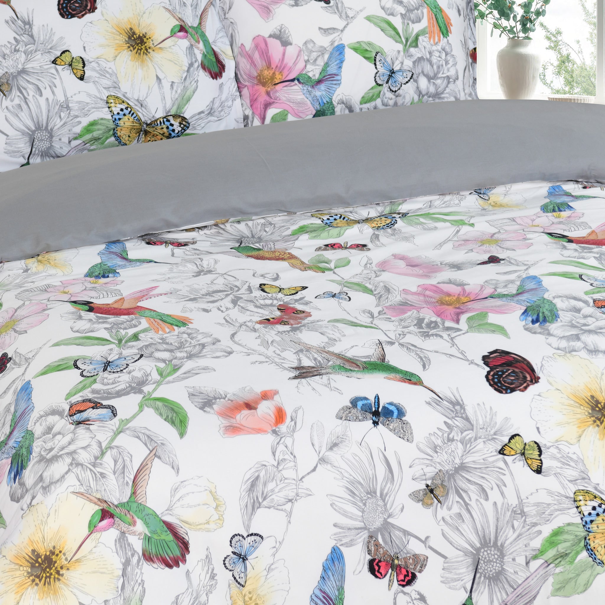 Birdsong Paradise Bed Linen Set - Full