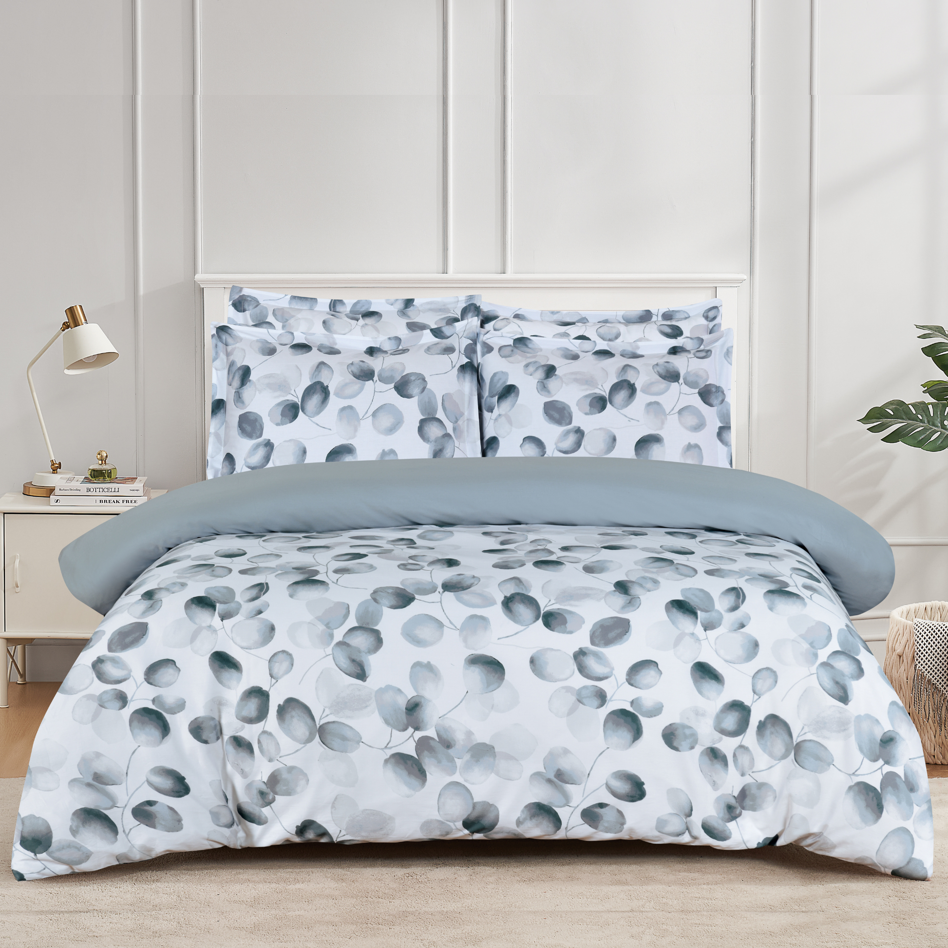 Mirage - Turquoise Bed Linen Set - Turquoise - Twin