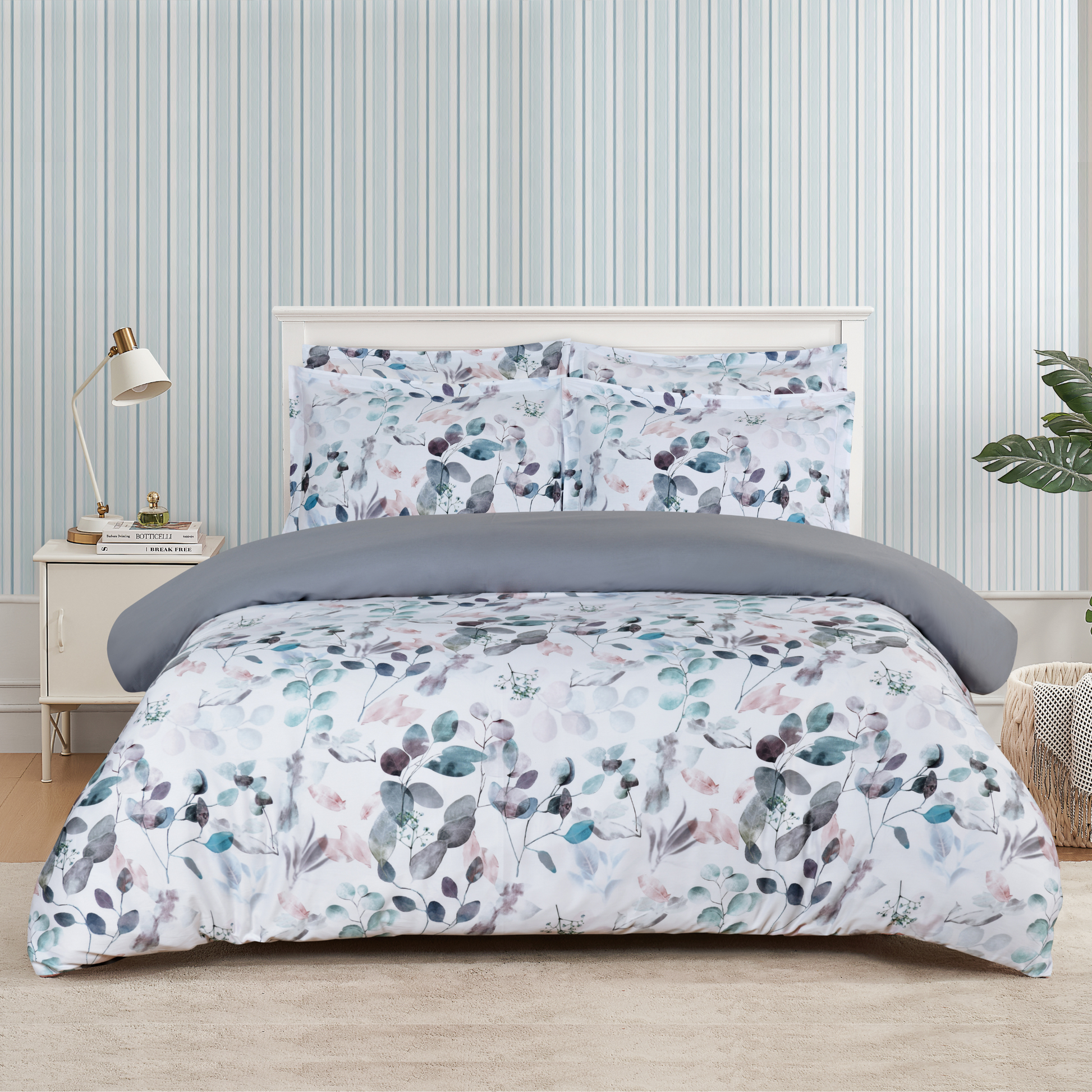 Botanical Bliss - Pine Bed Linen Set - Pine - Twin