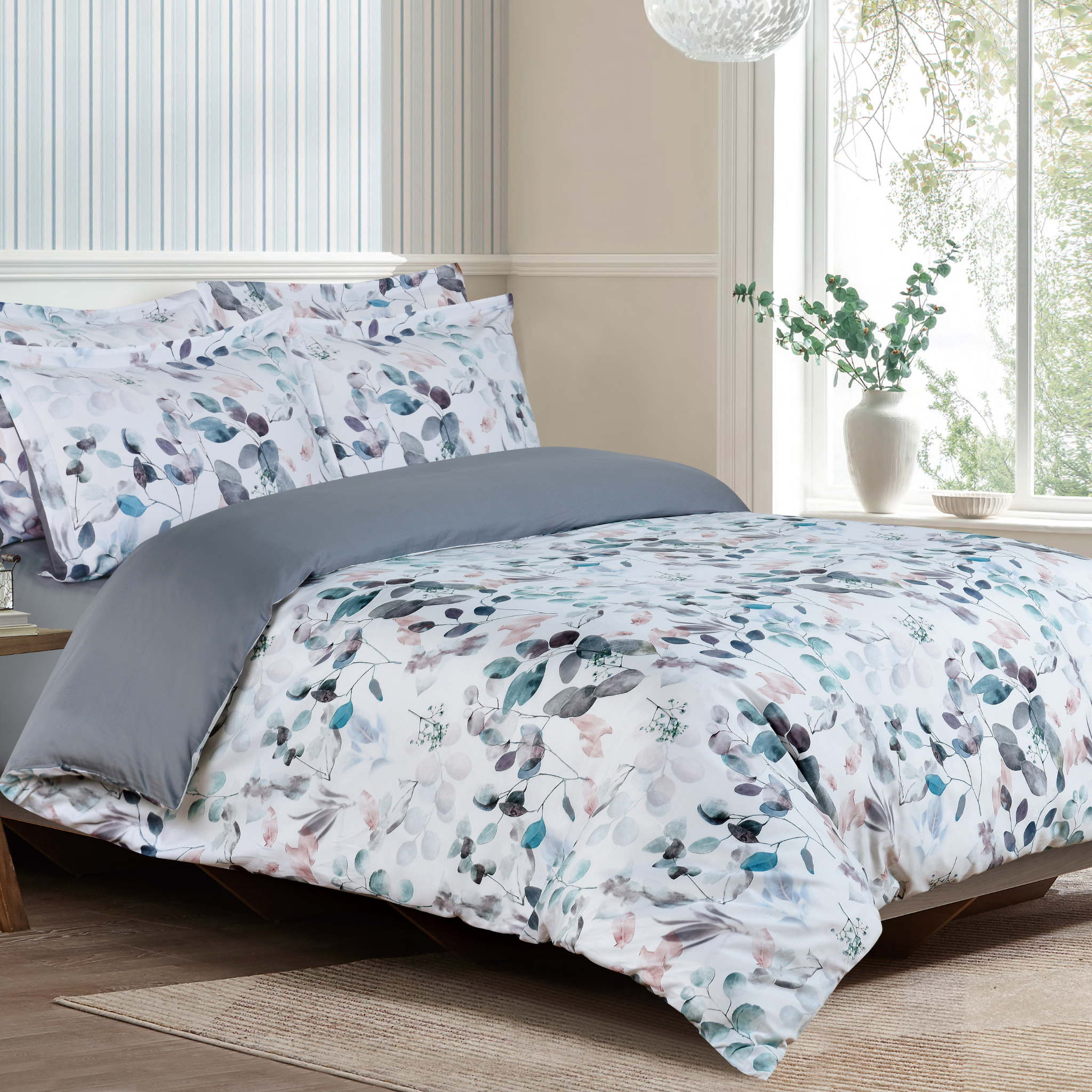 Botanical Bliss - Pine Bed Linen Set - Pine - 44" Twin