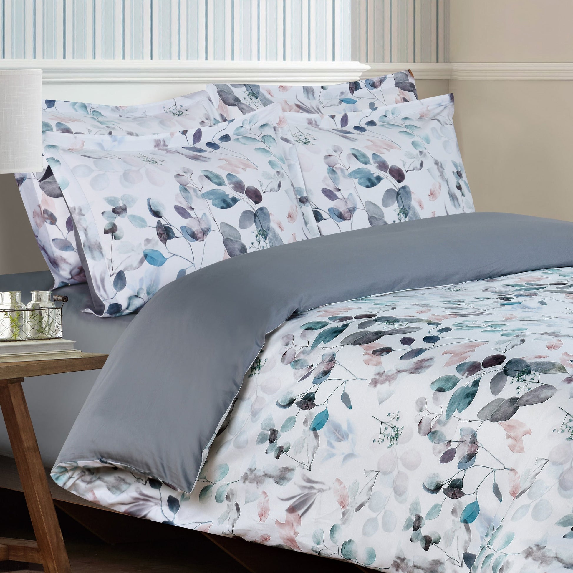 Botanical Bliss - Pine Bed Linen Set - Pine - 48" Twin