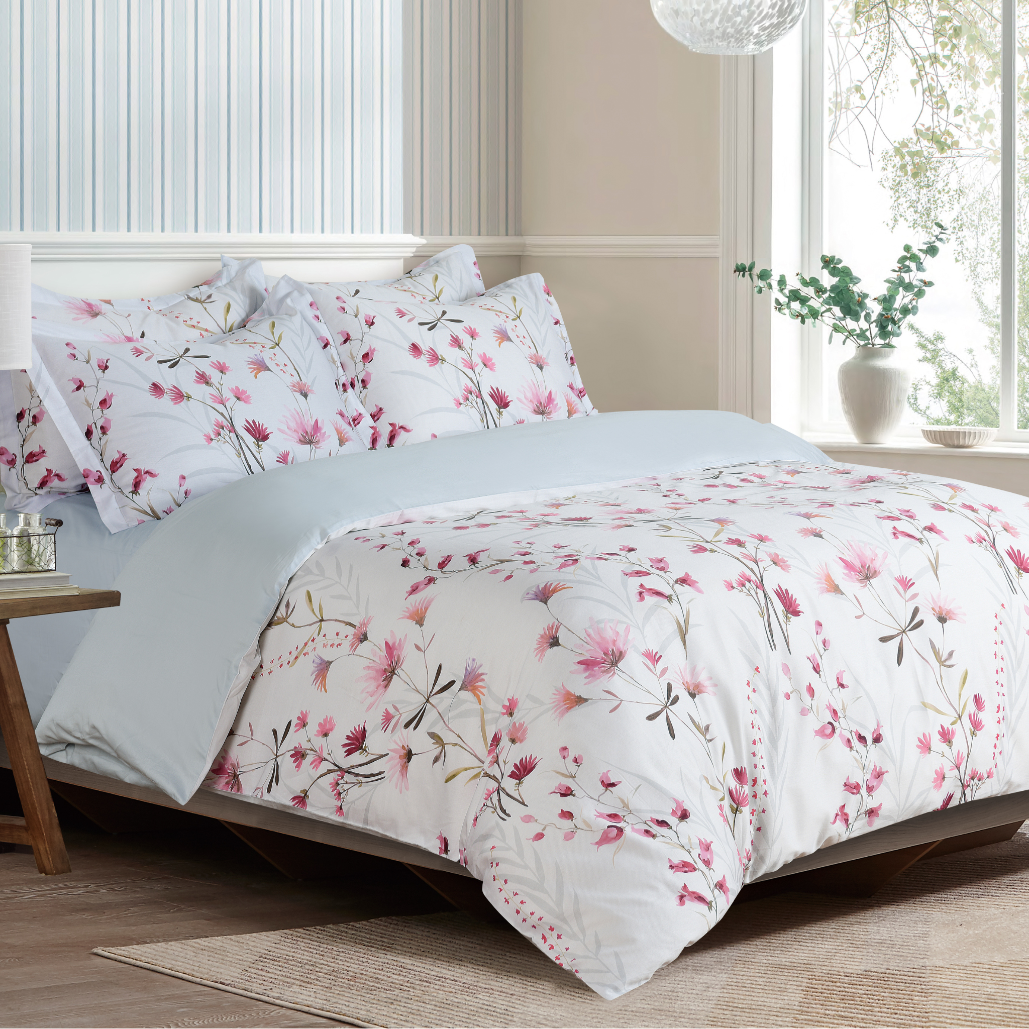 Daisy Dreams - Blush Bed Linen Set - Blush - 44" Twin