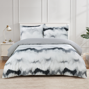 Frosty Bliss - Gray Bed Linen Set - Gray - Twin