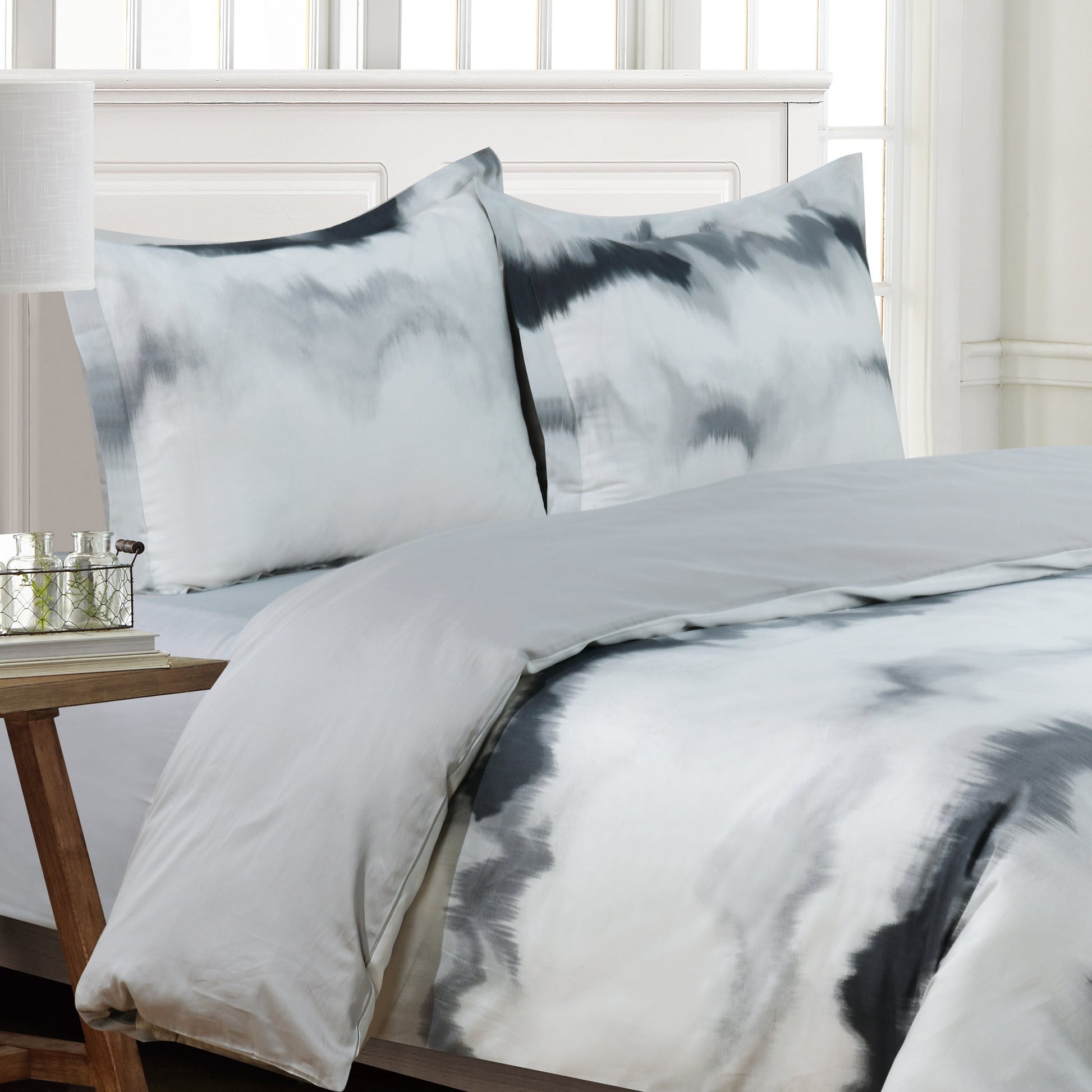 Frosty Bliss - Gray Bed Linen Set - Gray - 48" Twin