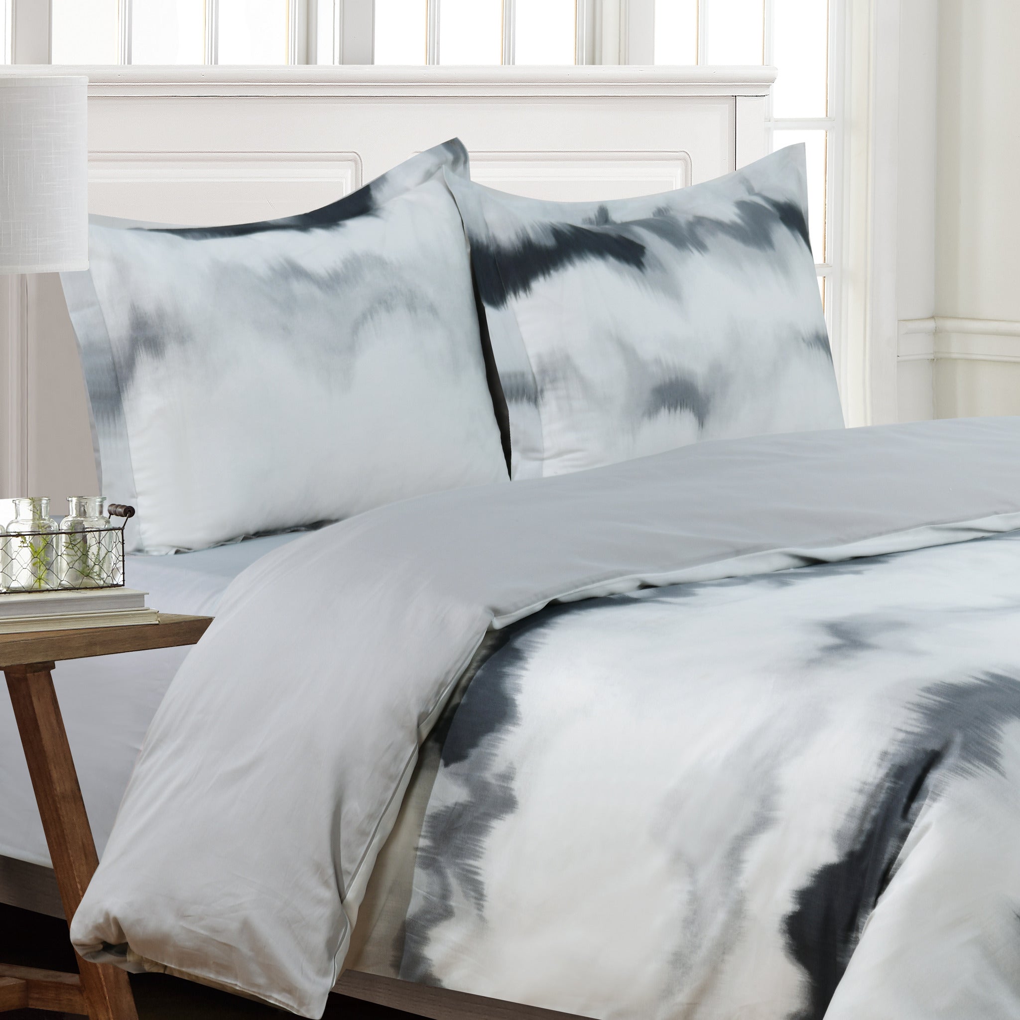 Frosty Bliss - Gray Bed Linen Set - Gray - 48" Twin
