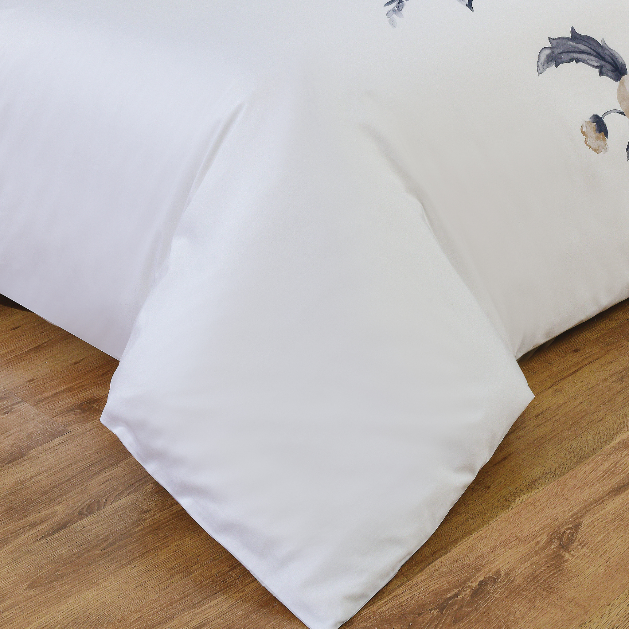 Kingswell Bloom - Blue Bed Linen Set - Blue - King