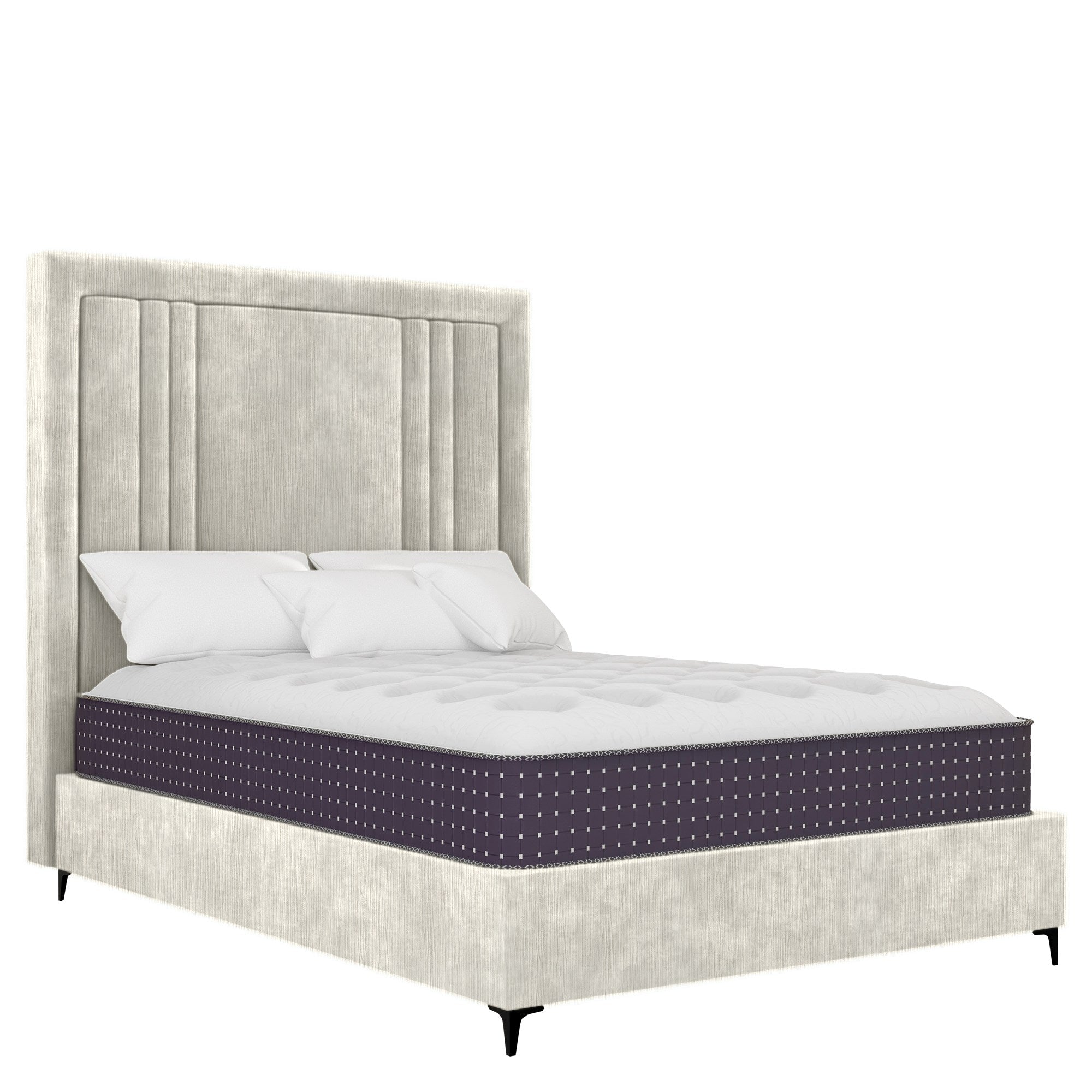 Belmont - Rimline - Textured Cream Velvet #89