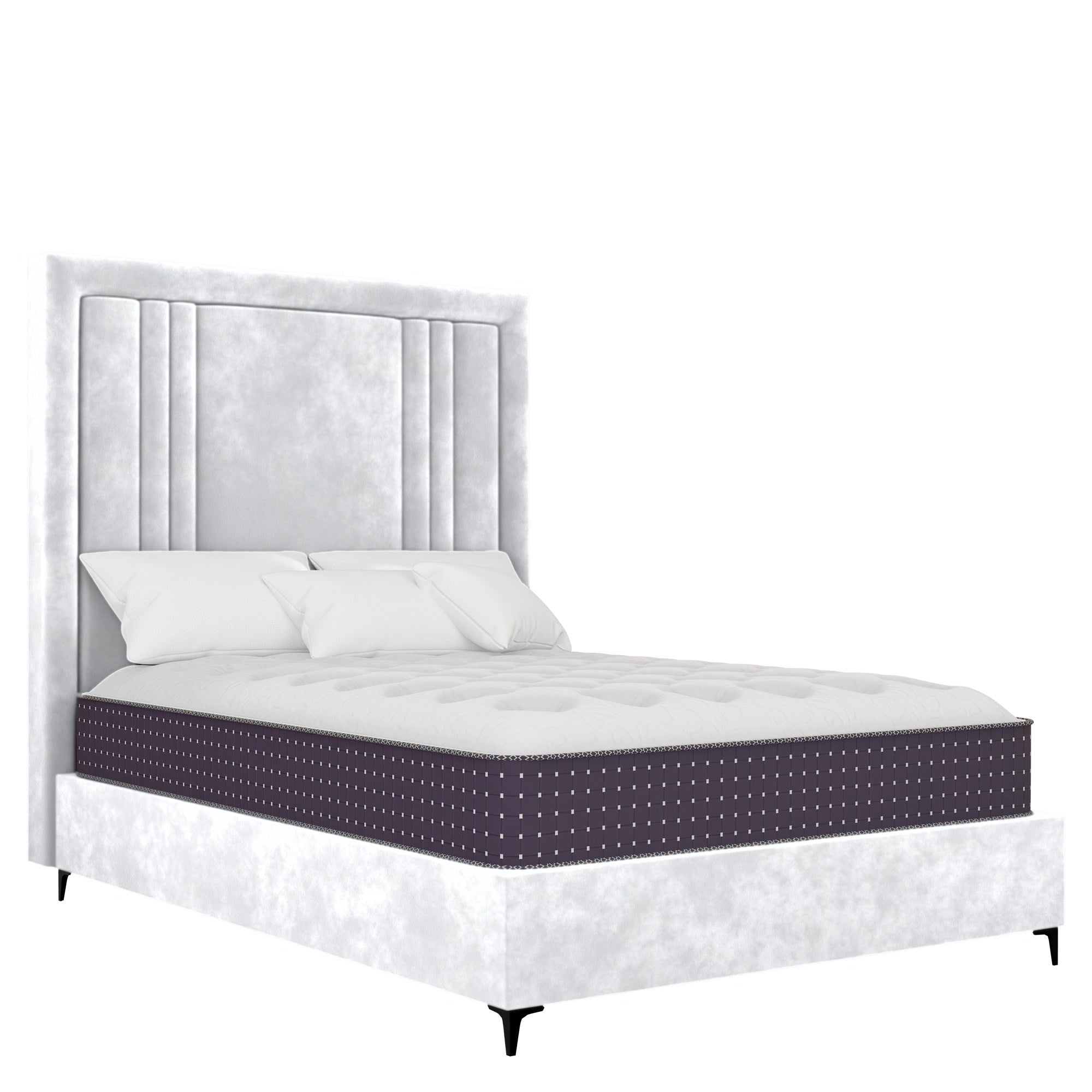 Belmont - Rimline - White Velvet #67