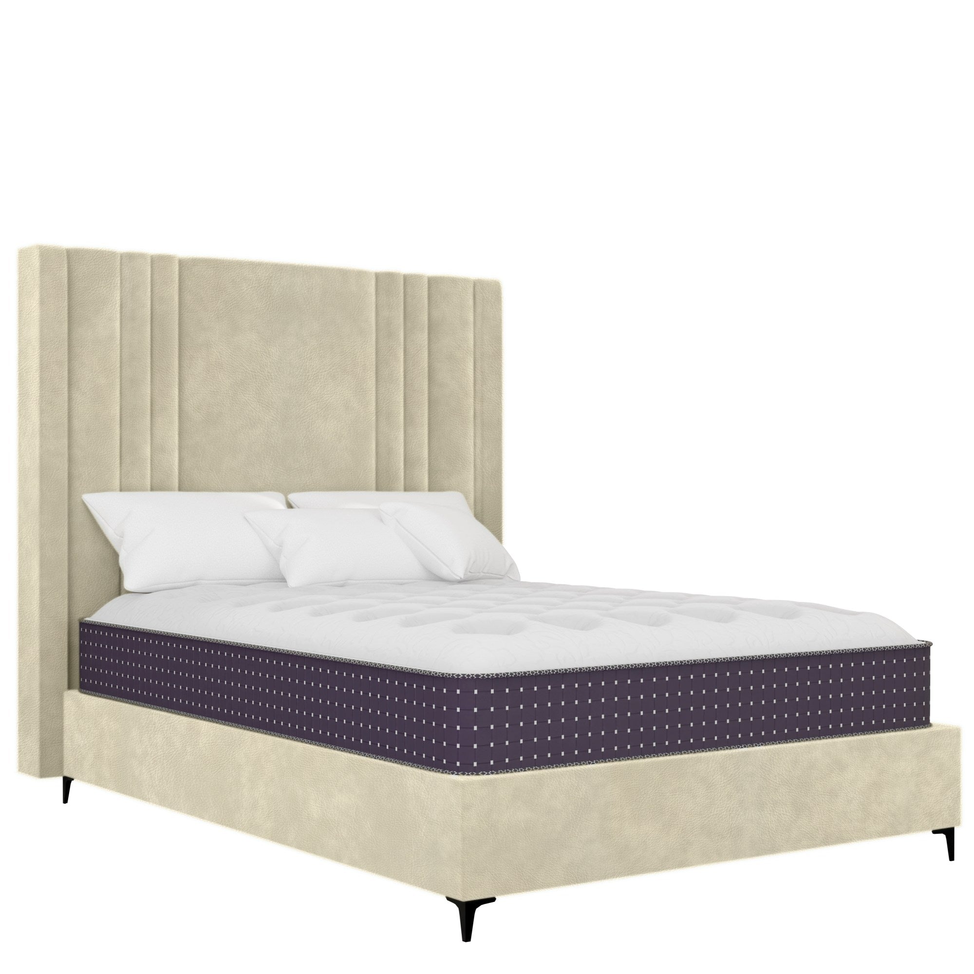 Belmont - Wings - Beige Leather
