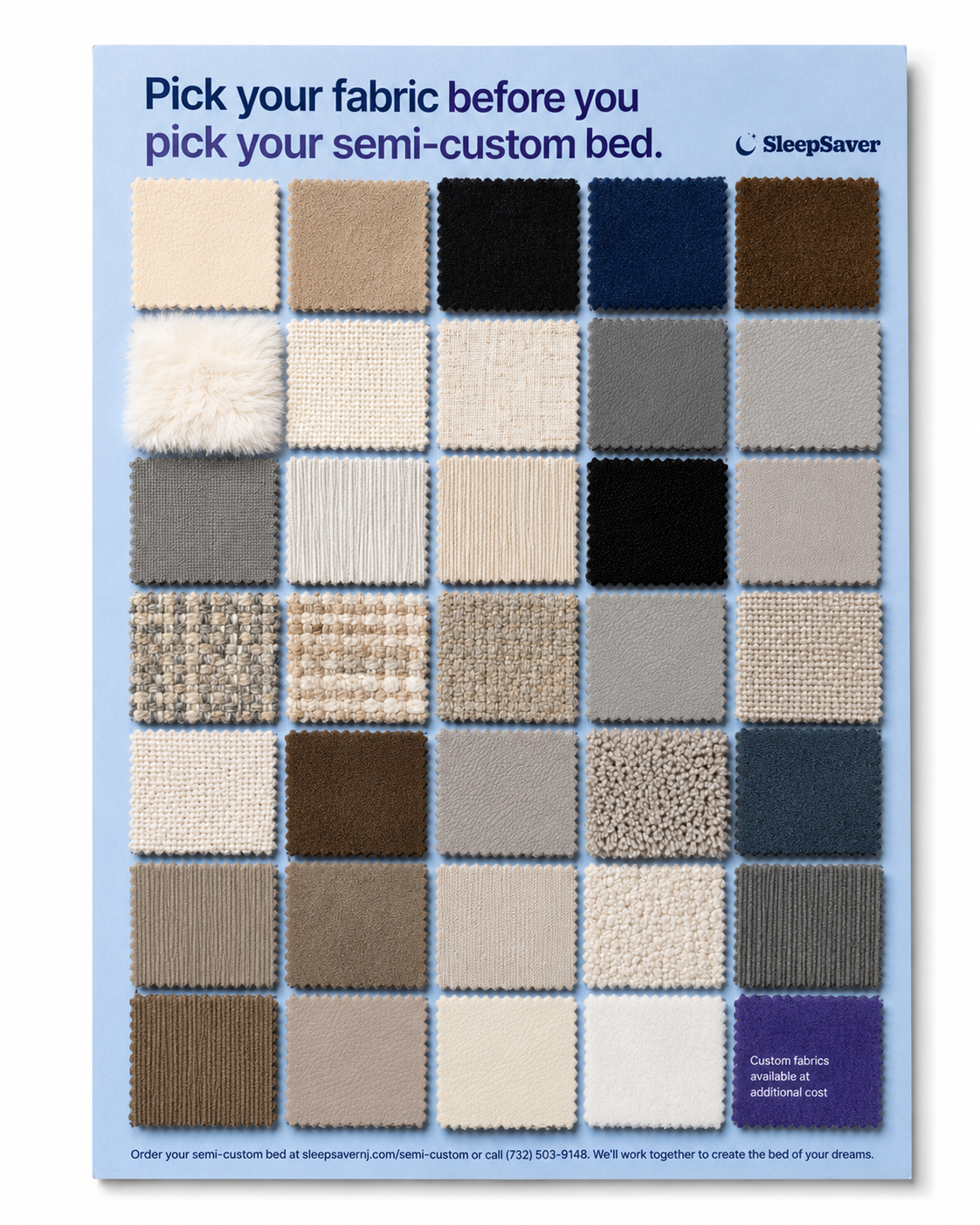 Free Swatch Card