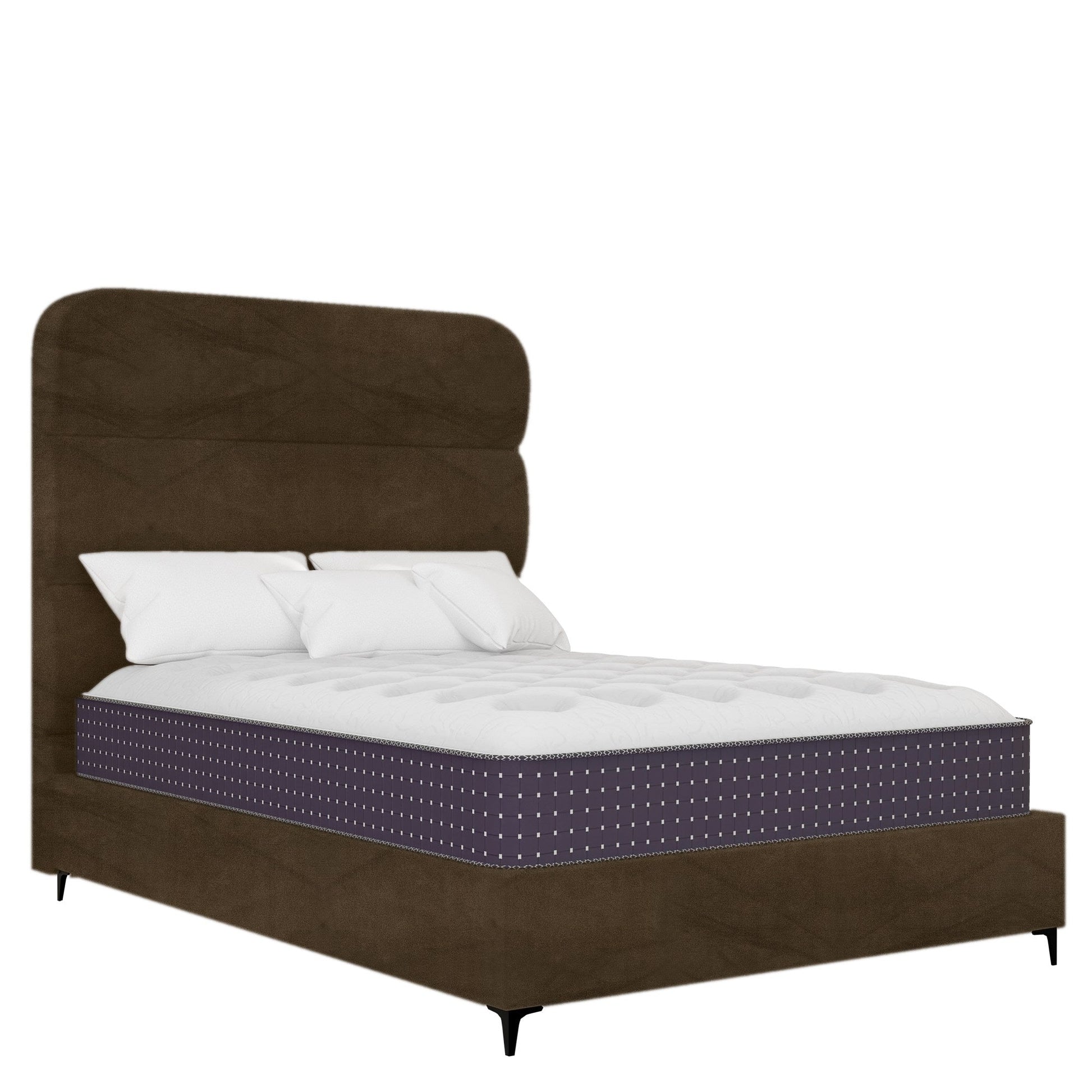 Concord - Rounded - Brown Velvet #25
