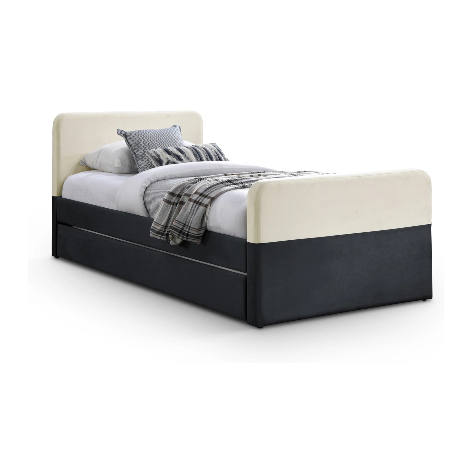 Divy Upholstered Trundle Bed