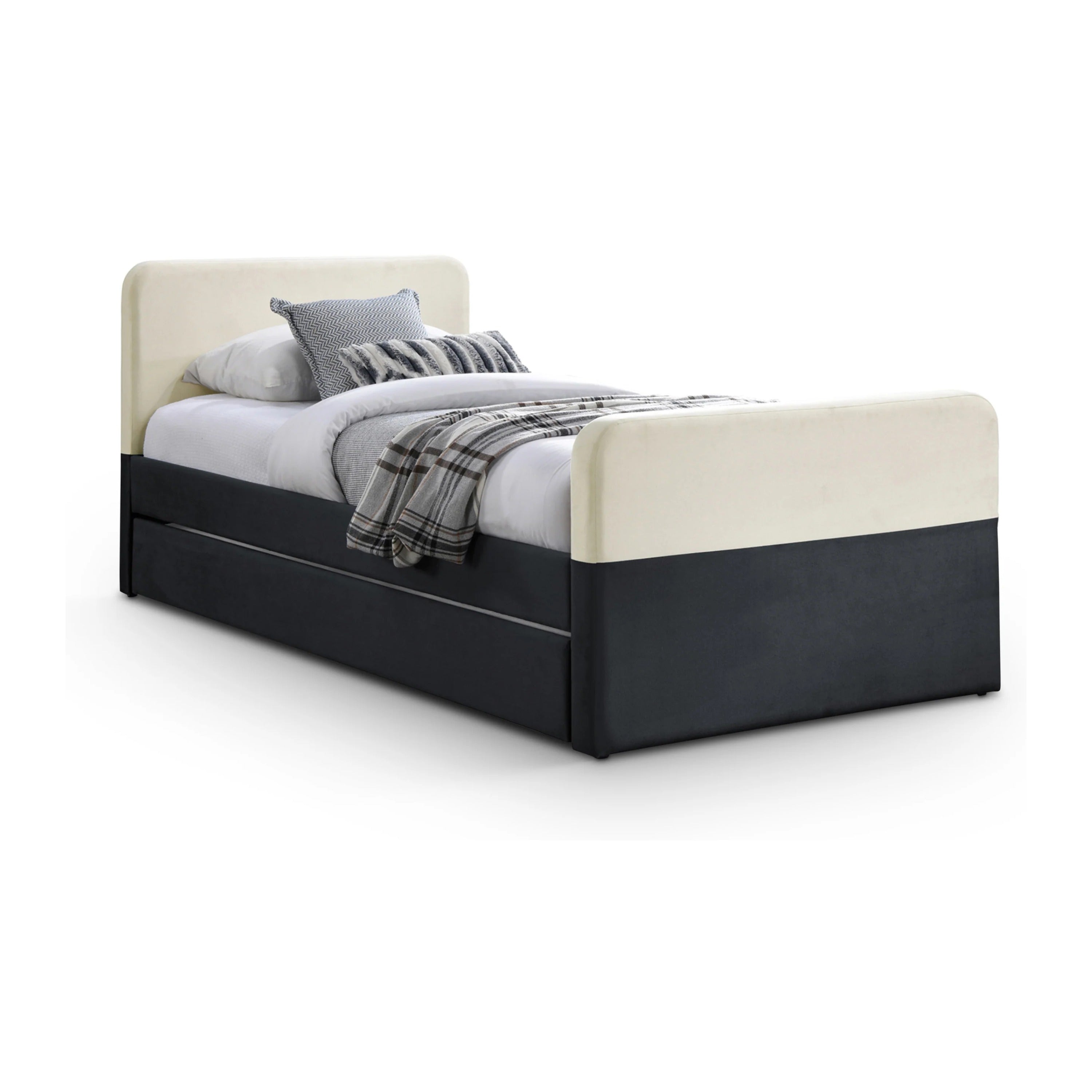 Divy Upholstered Trundle Bed