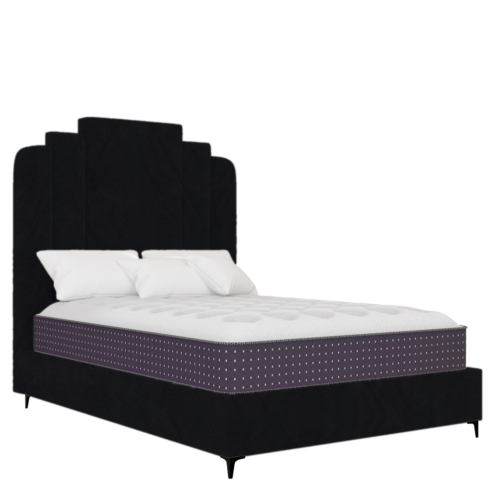 Heirloom - Rounded - Black Velvet #66