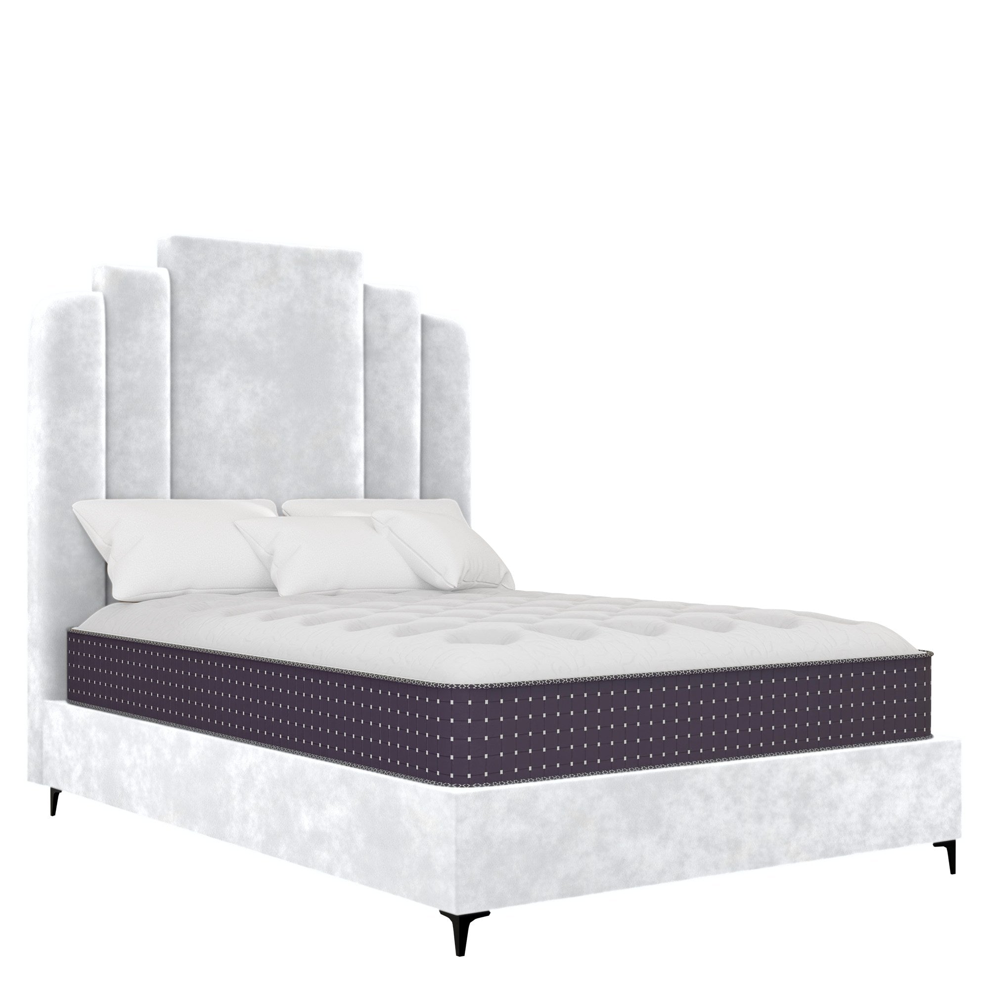 Heirloom - Rounded - White Velvet #67