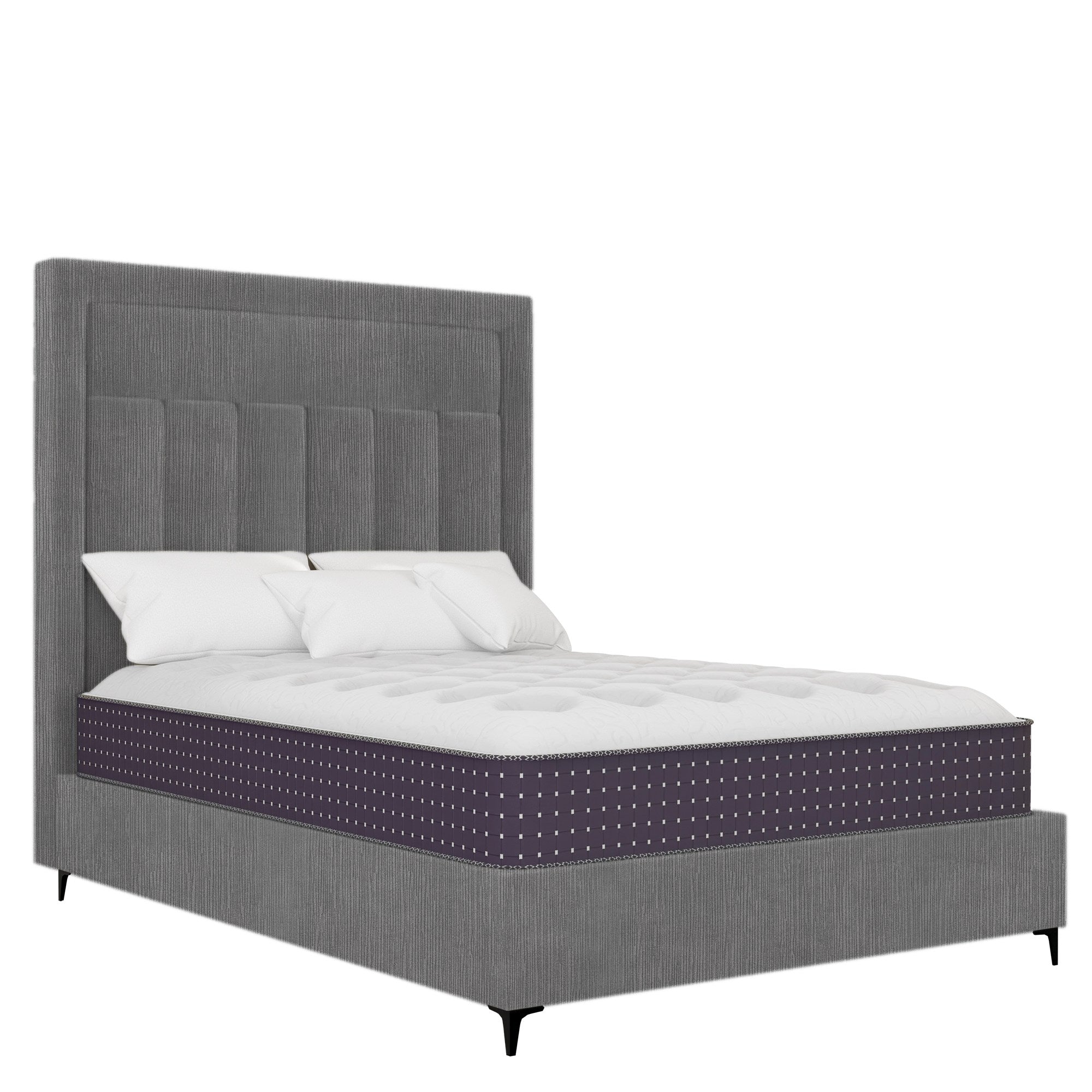 Luxeloom - Rimline - Textured Grey Velvet #34
