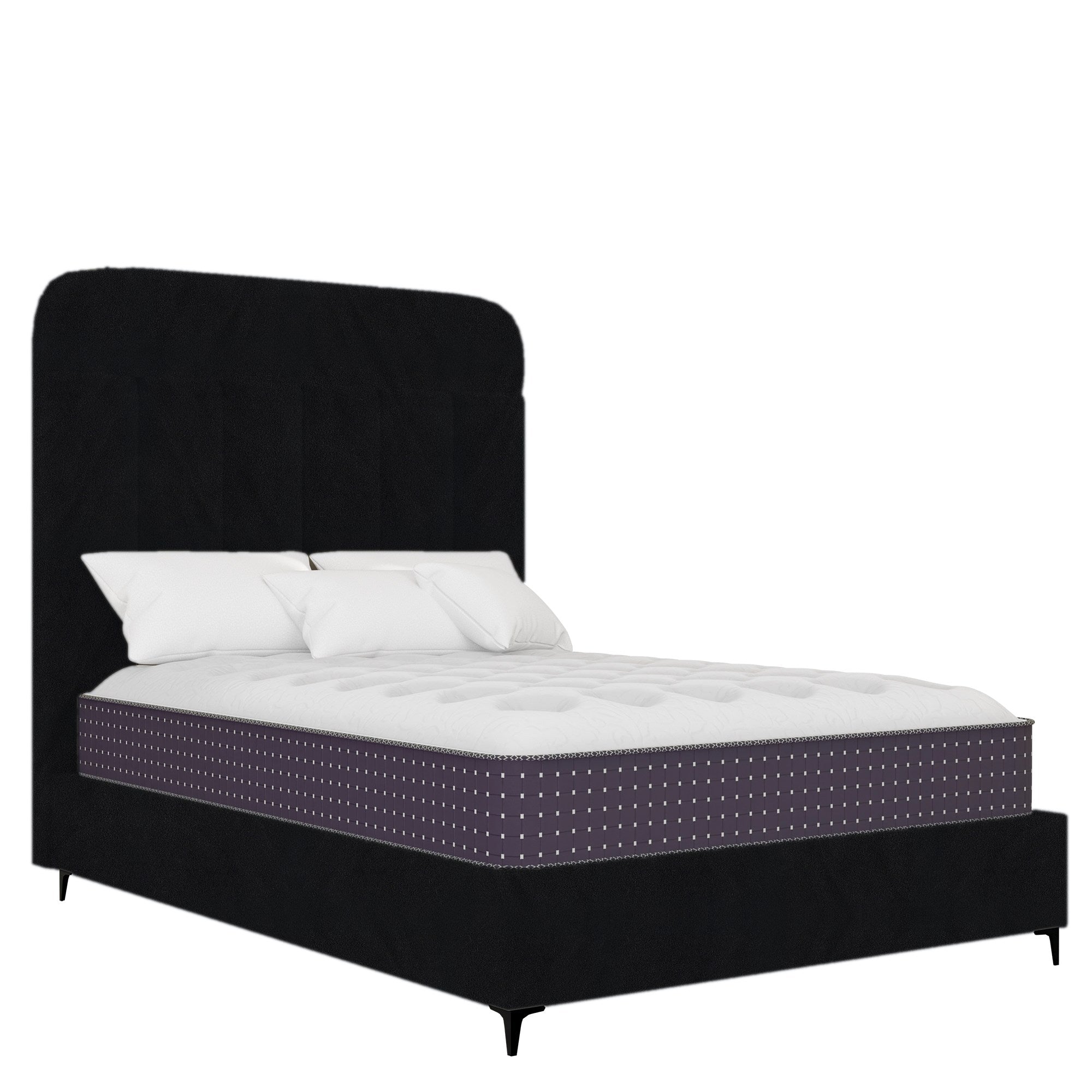 Luxeloom - Rounded - Black Velvet #66