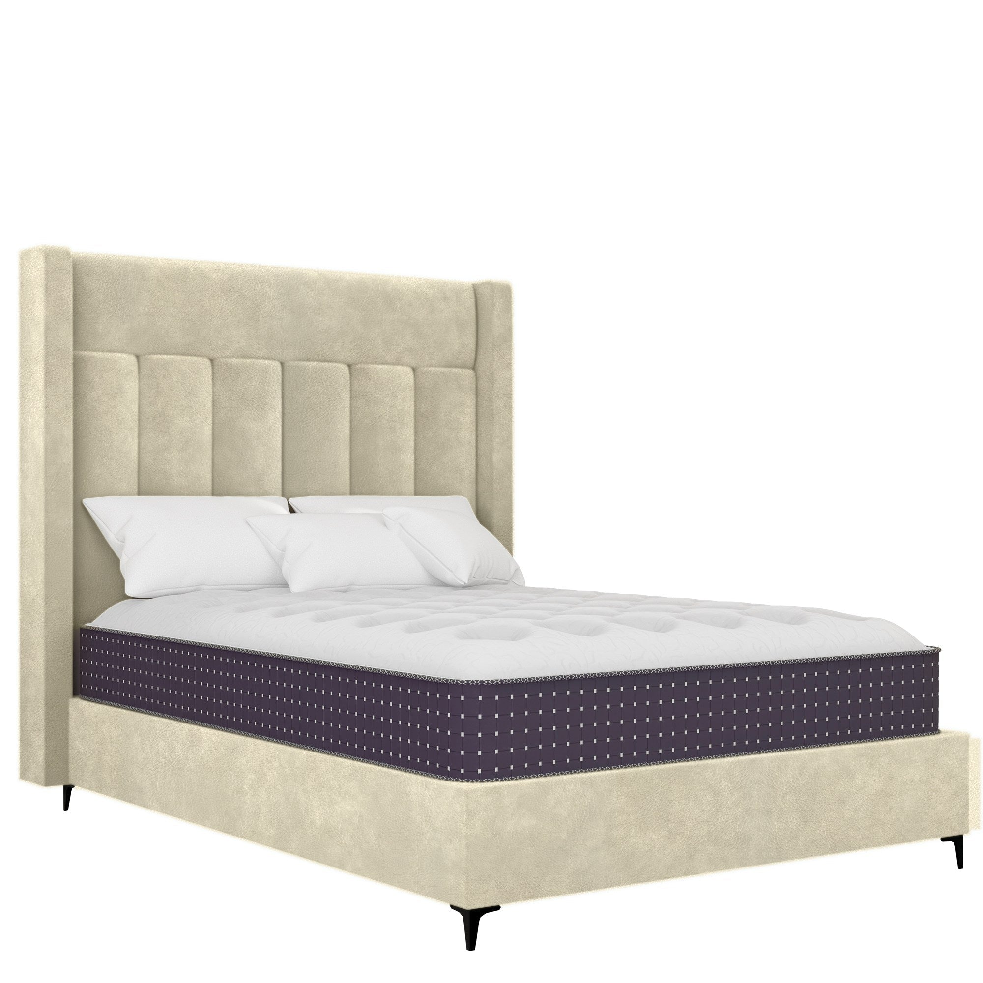 Luxeloom - Wings - Beige Leather