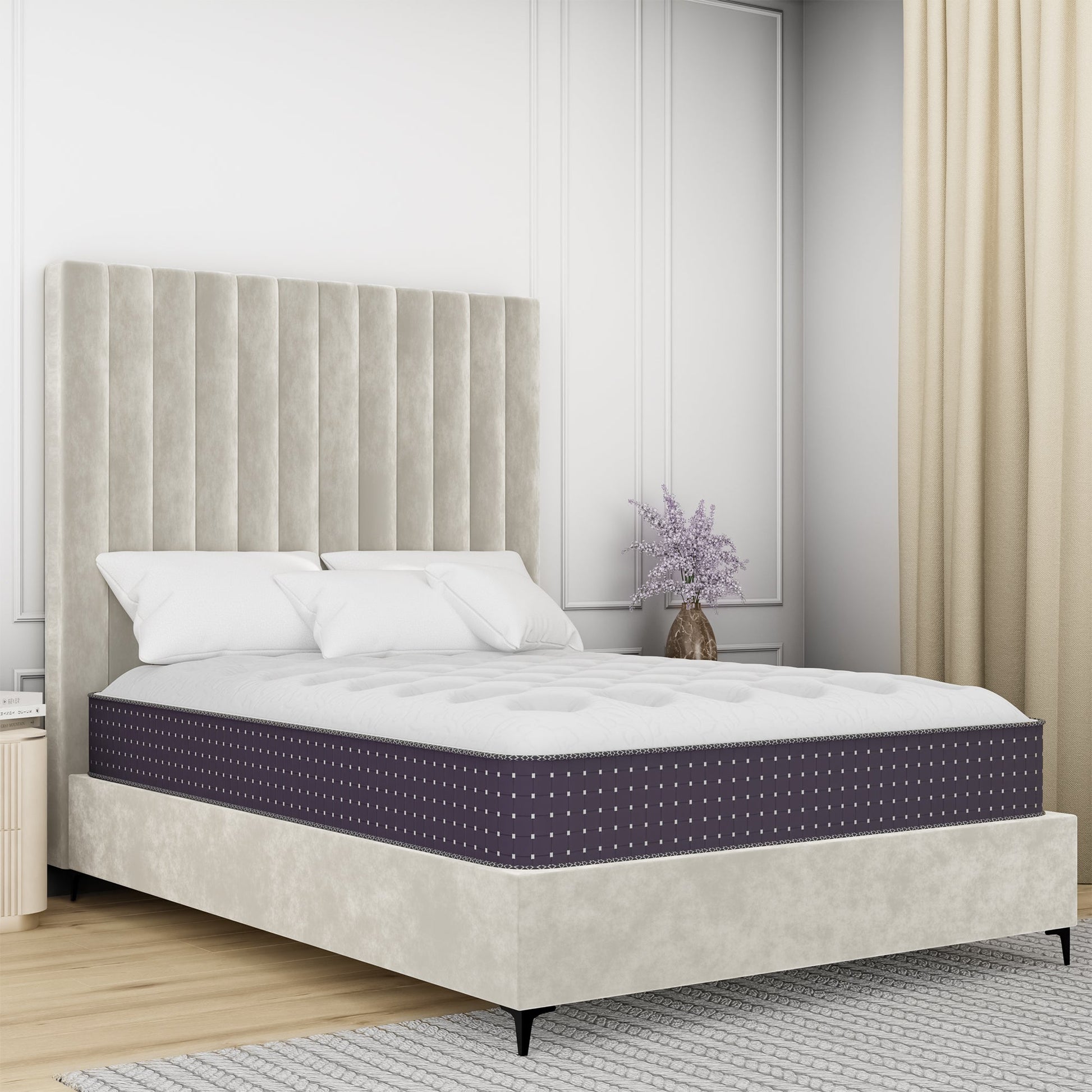 Majestic bed in room setting