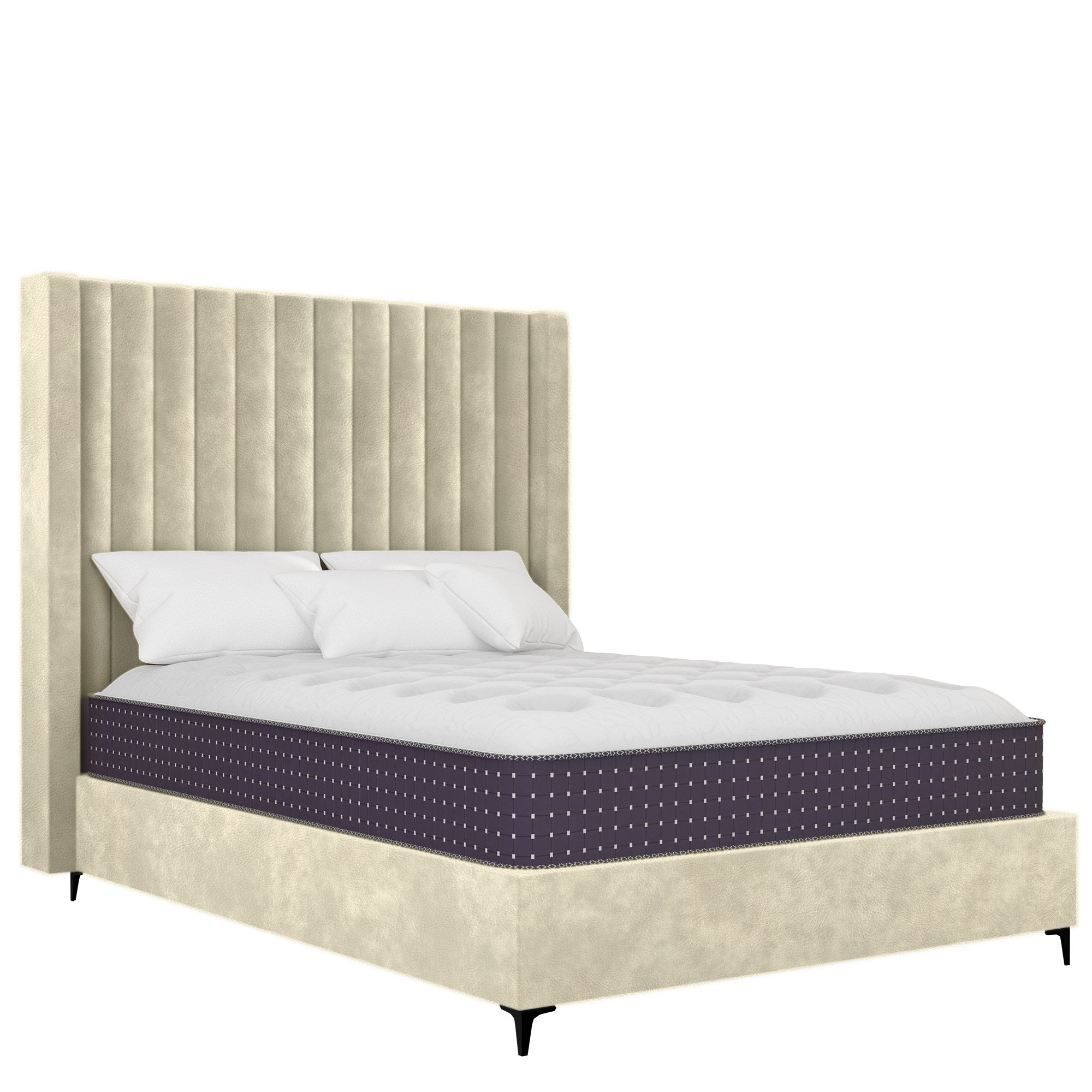 Majestic - Wings - Beige Leather