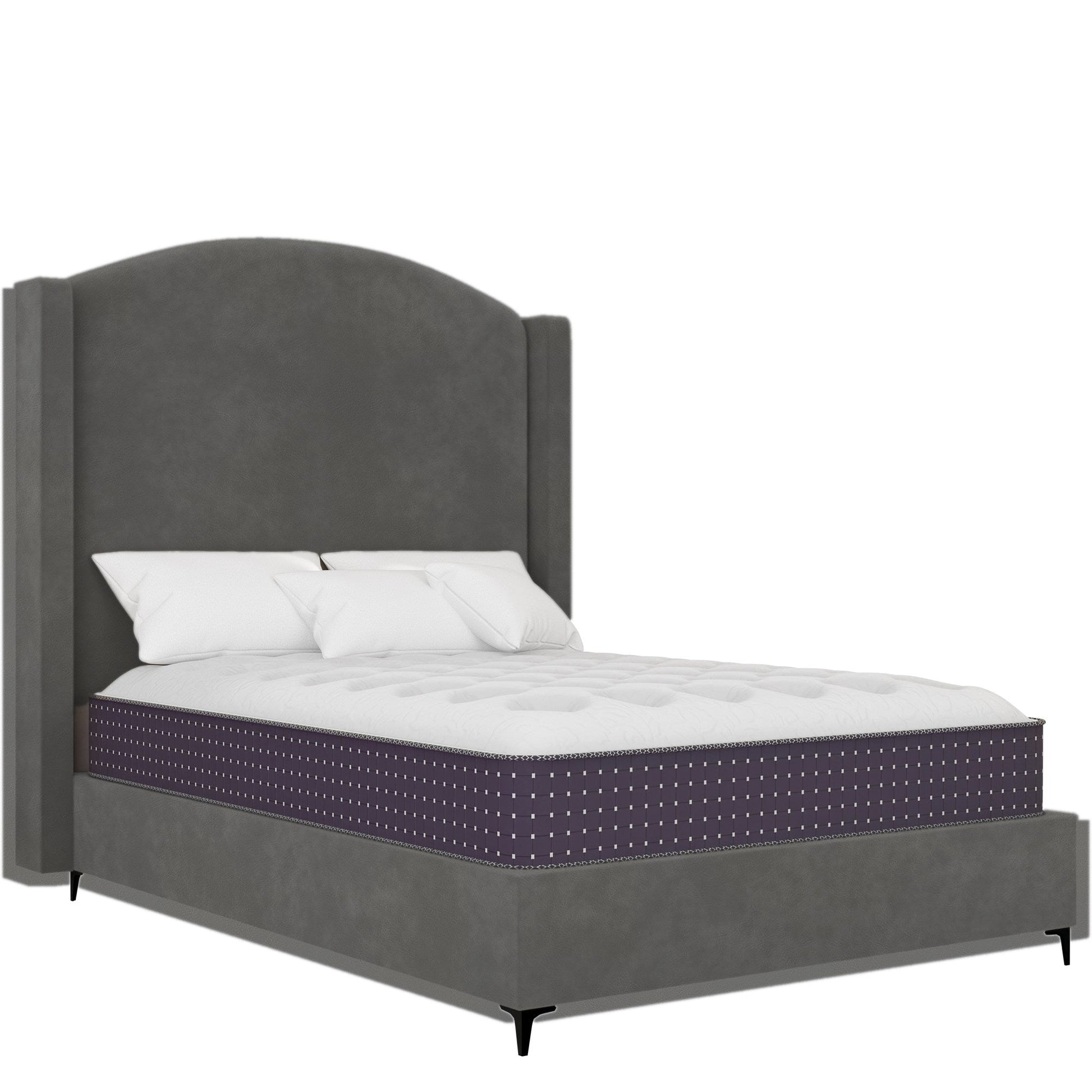 Meridian - Wings - Grey Leather