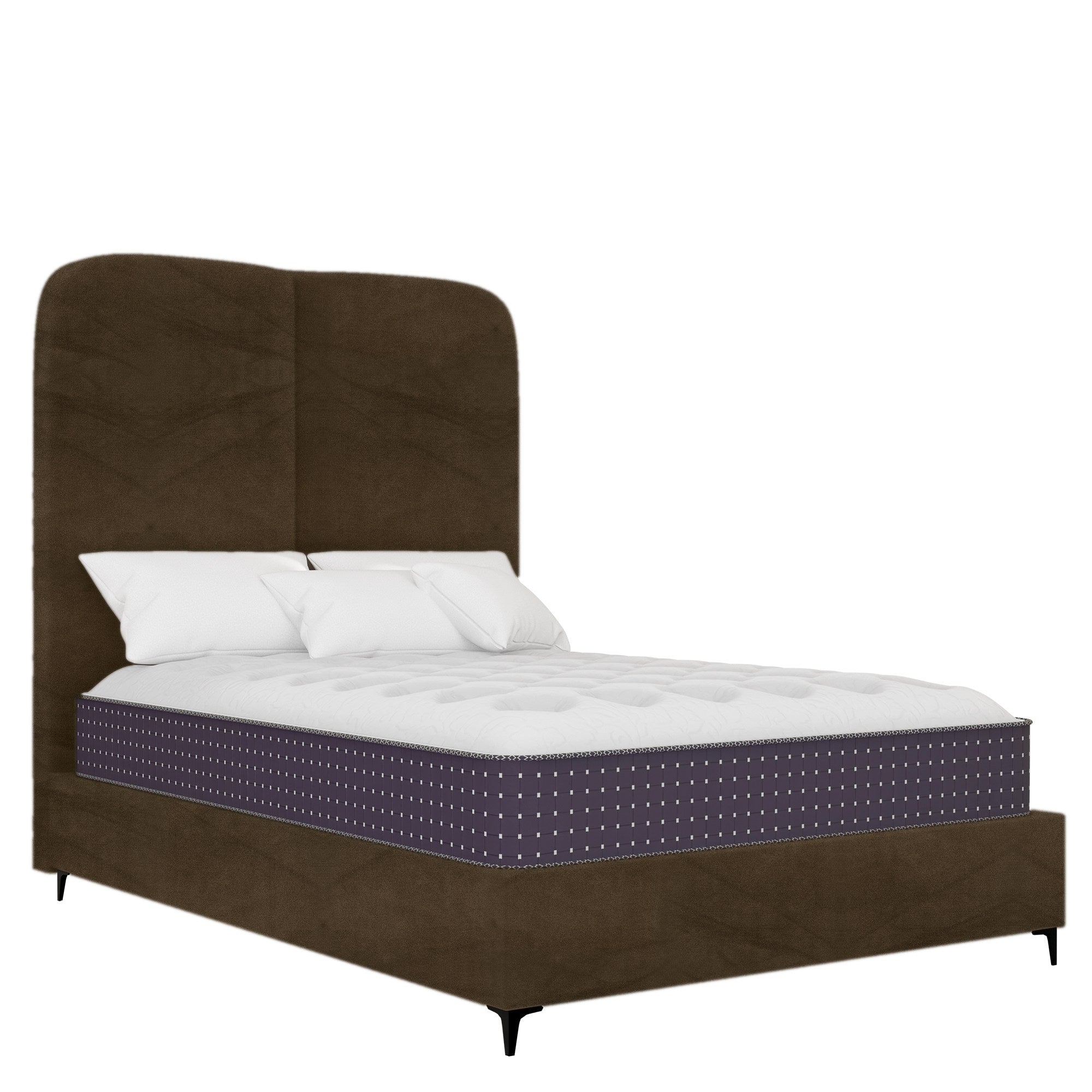 Ontario - Rounded - Brown Velvet #25
