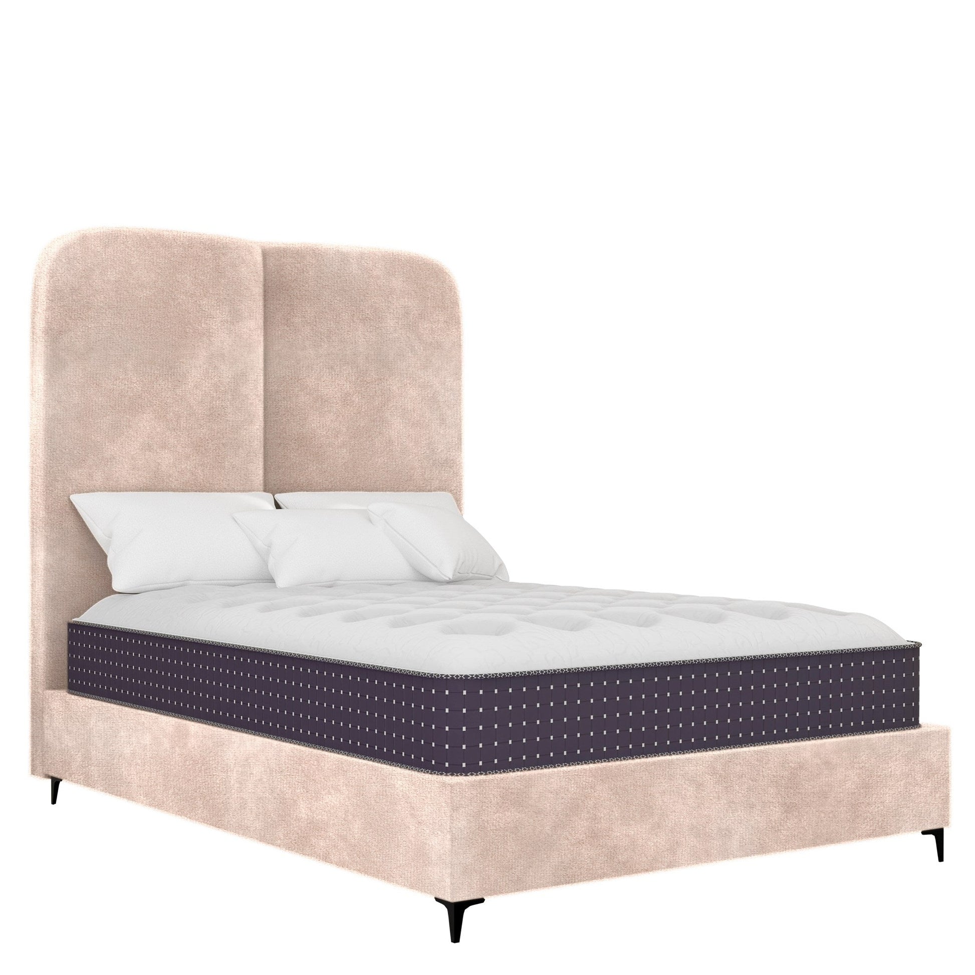 Ontario - Rounded - Light Pink Velvet #47