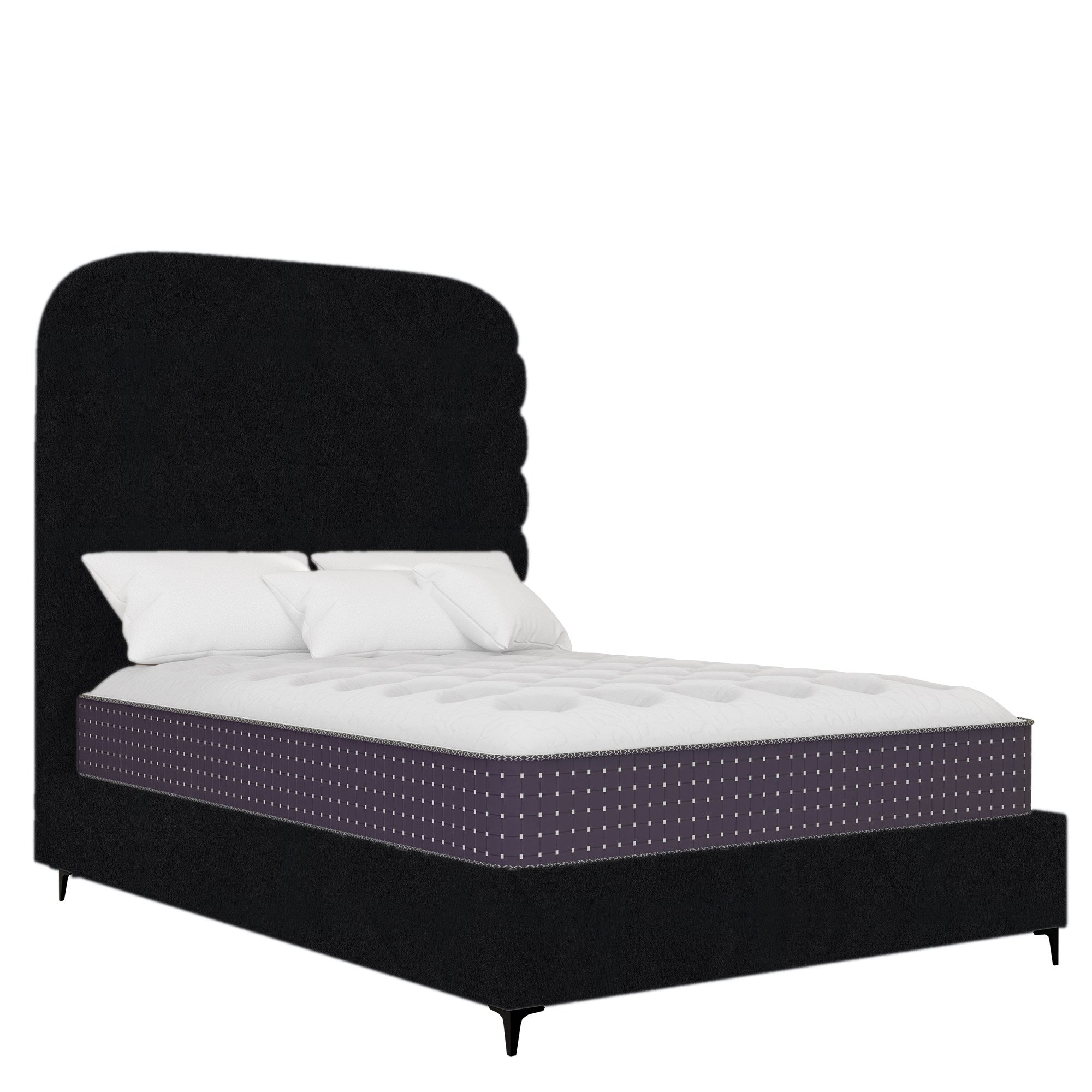 Oxford - Rounded - Black Velvet #66