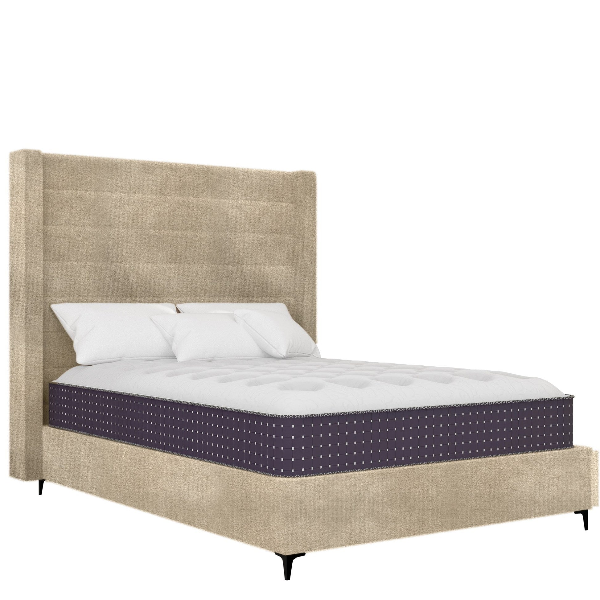 Oxford - Wings - Beige Velvet #3