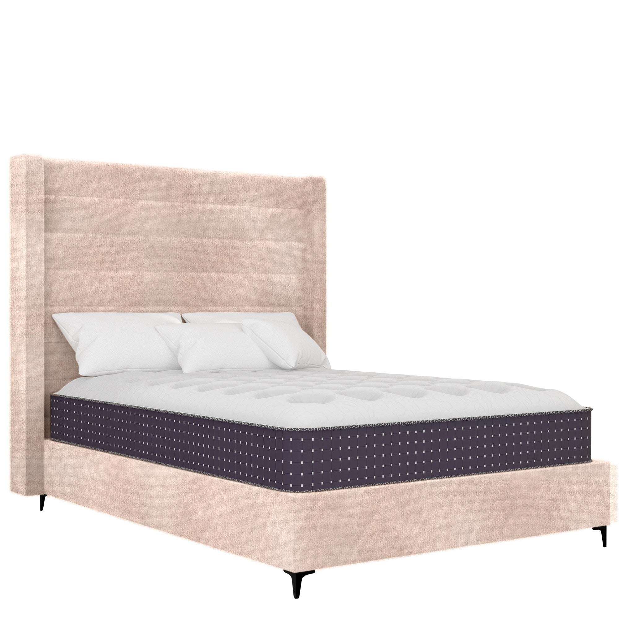 Oxford - Wings - Light Pink Velvet #47