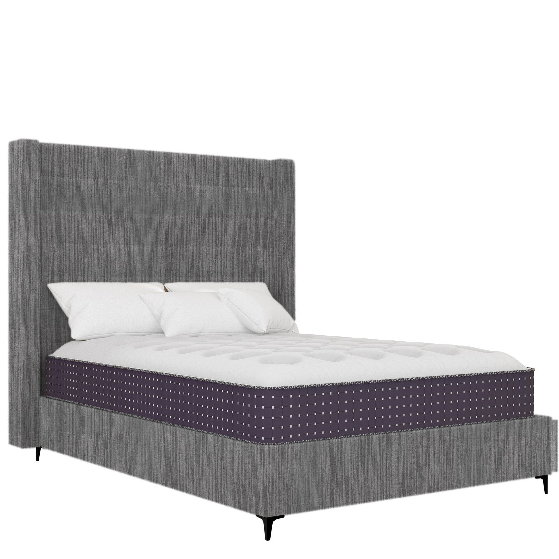 Oxford - Wings - Textured Grey Velvet #34