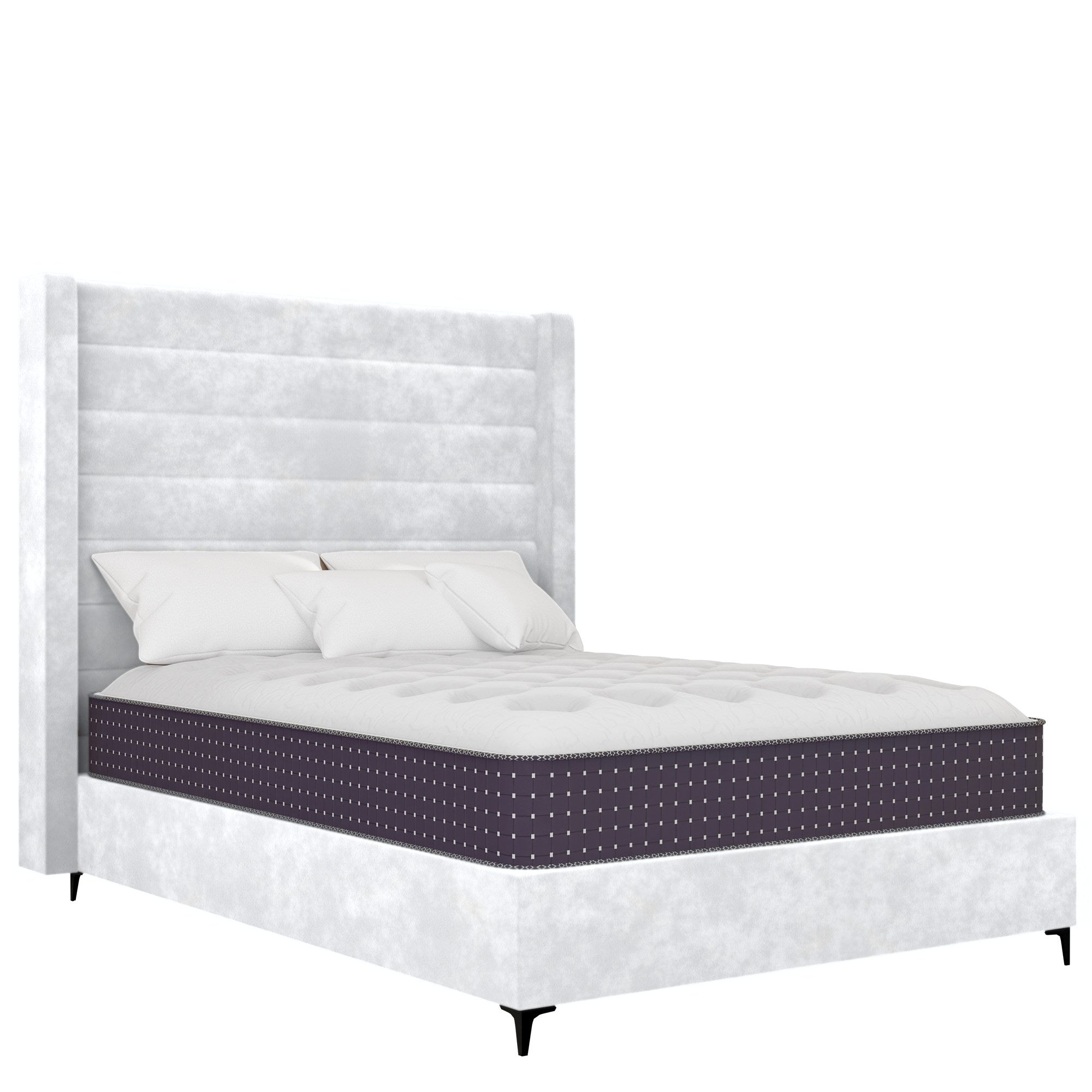 Oxford - Wings - White Velvet #67
