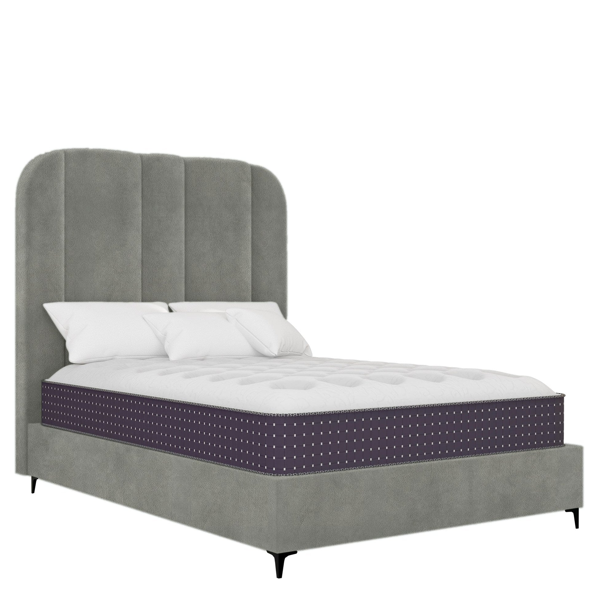 Prestige - Rounded - Grey Velvet #9