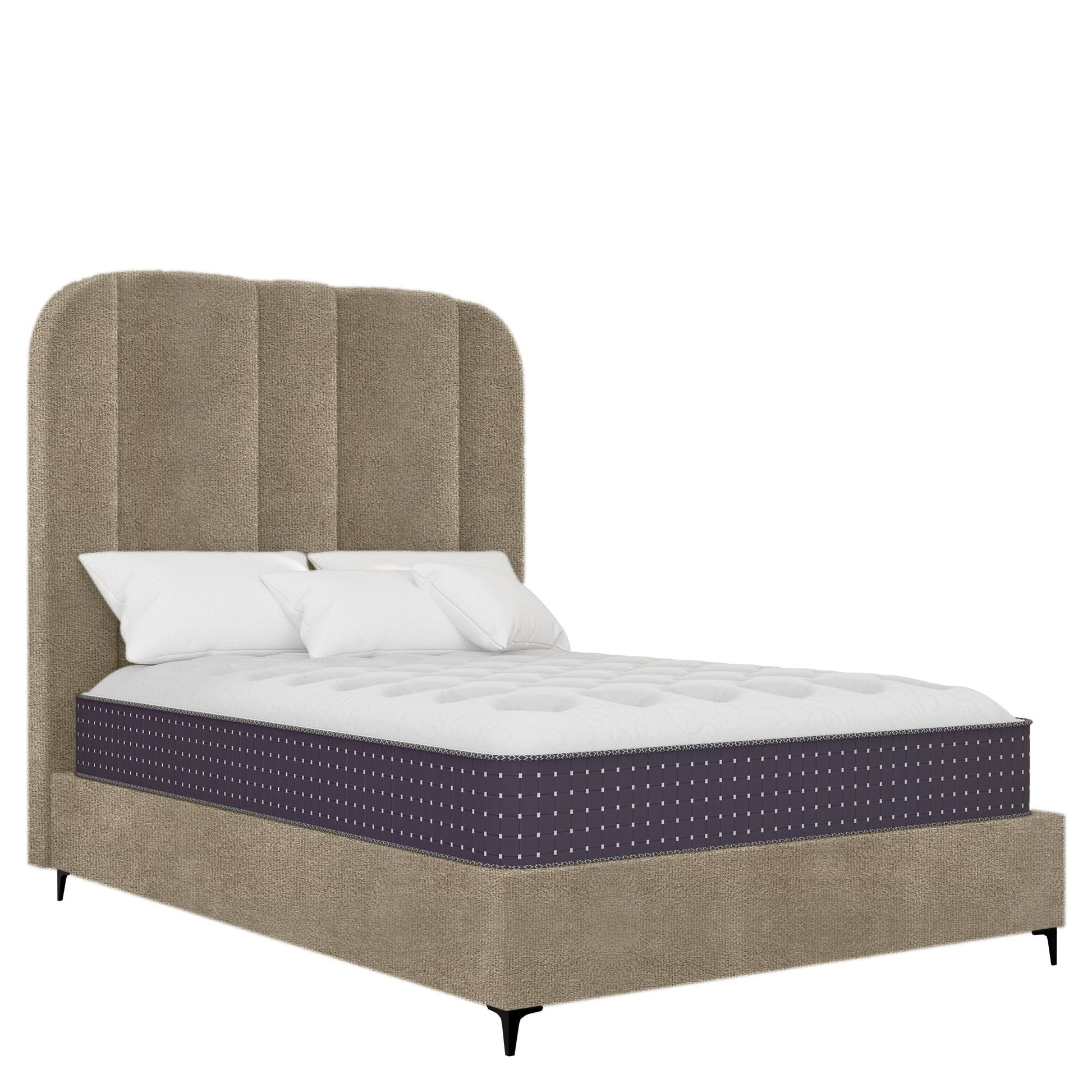 Prestige - Rounded - Taupe Velvet #8