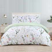 VERA VERDE - Mint Bed Linen Set - Mint - Twin