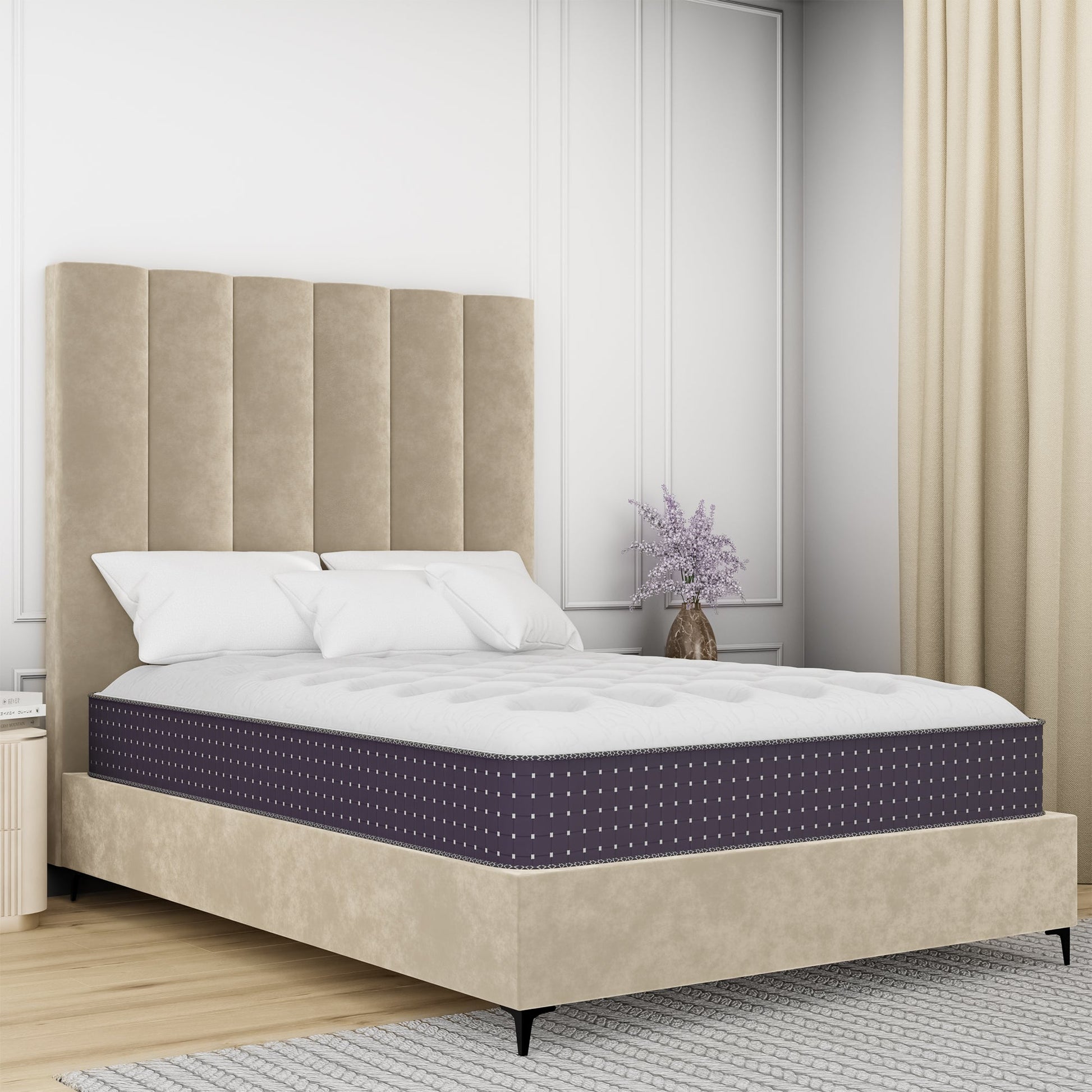 Signature bed in room setting