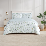 Seagate Spring - Aqua Bed Linen Set - Aqua - Twin