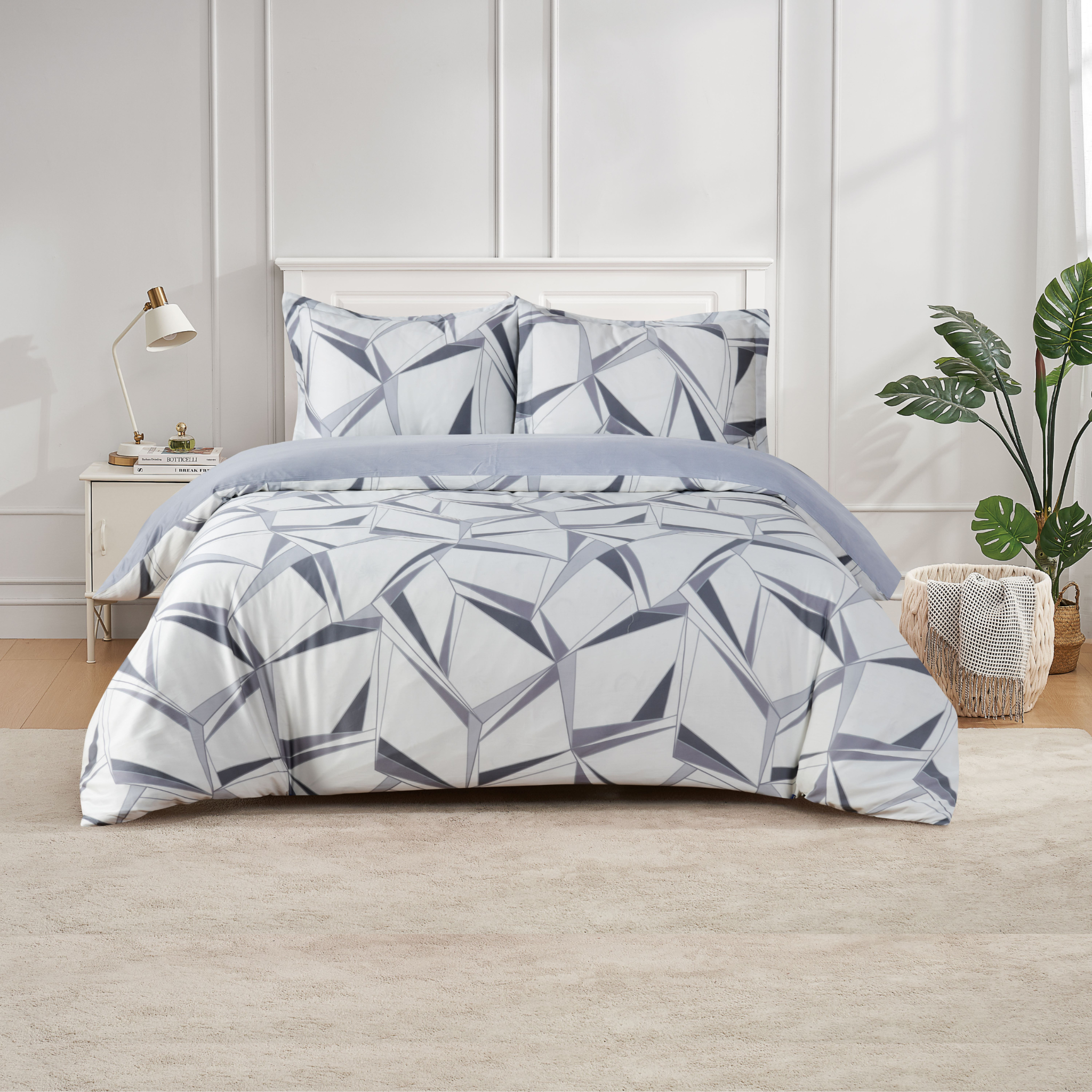 Tokyo Comfort Bed Linen Set - Ash - Twin