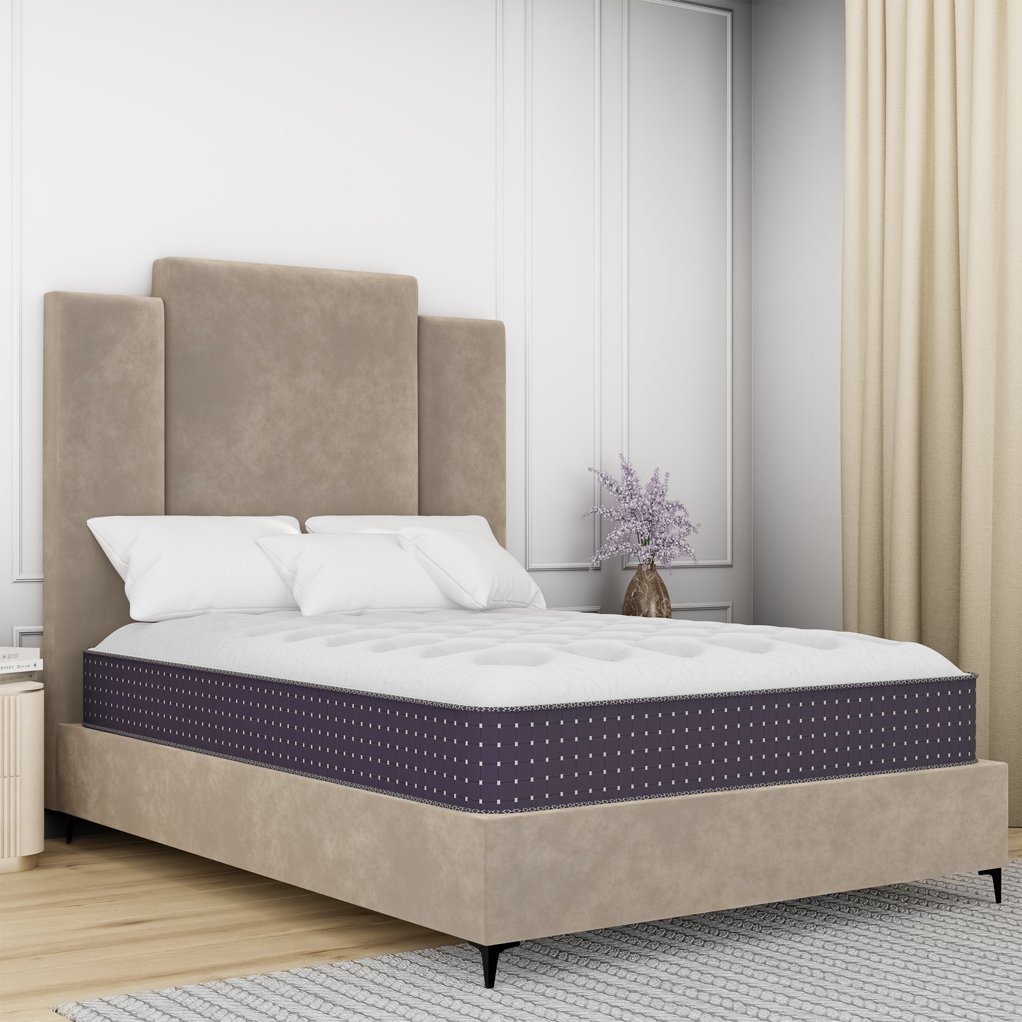 Wave bed in room setting