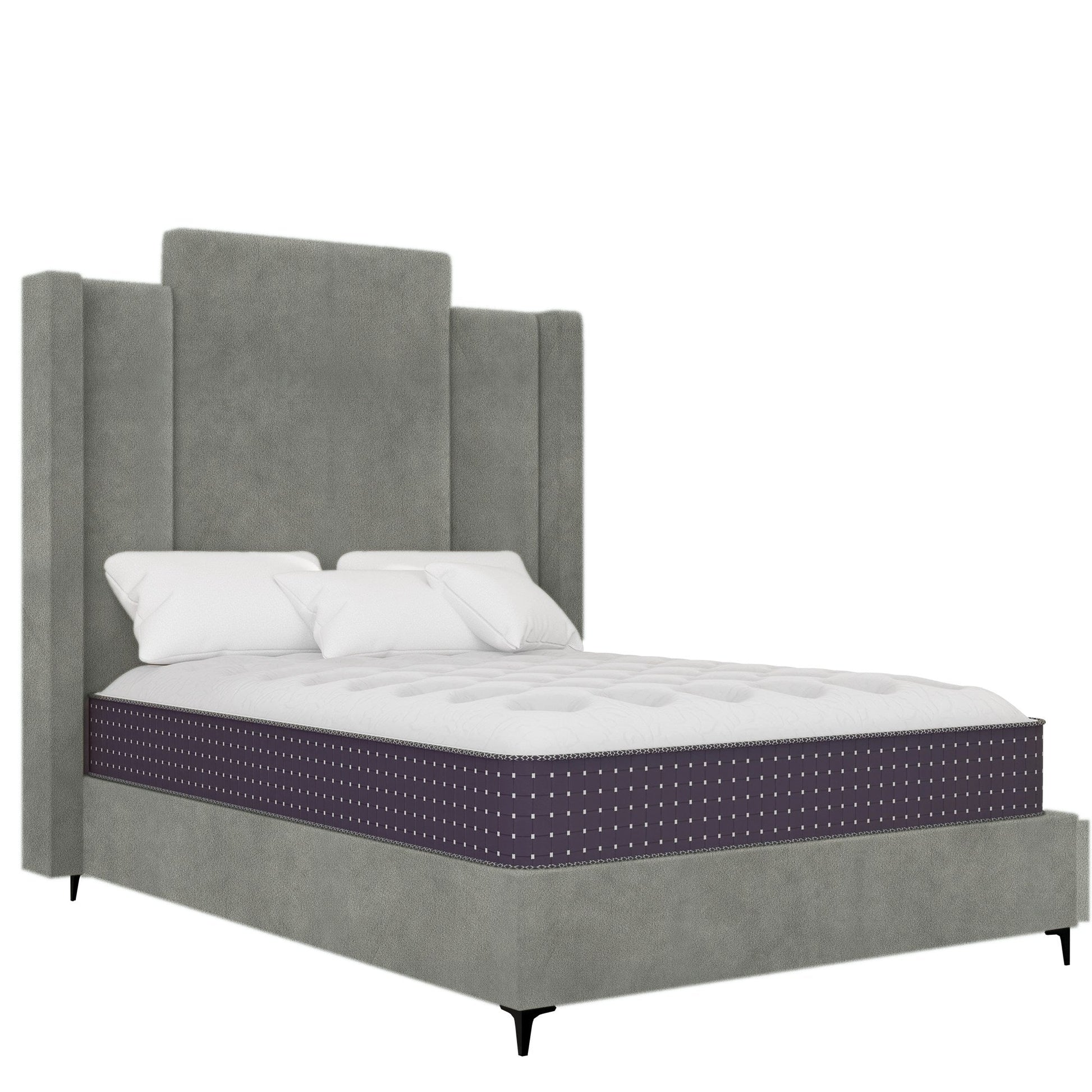 Wave - Wings - Grey Velvet #9