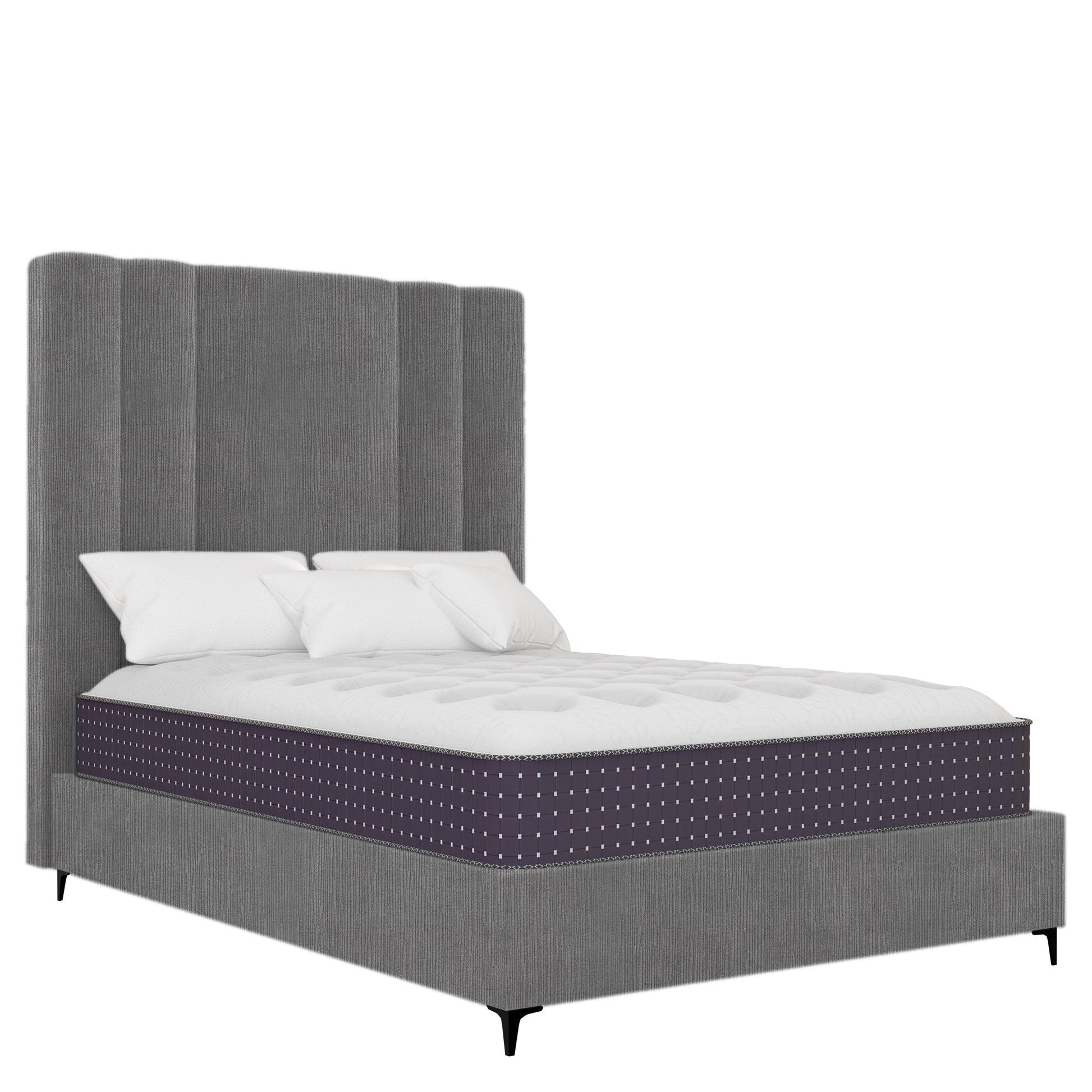Windsor - Classic - Textured Grey Velvet #34